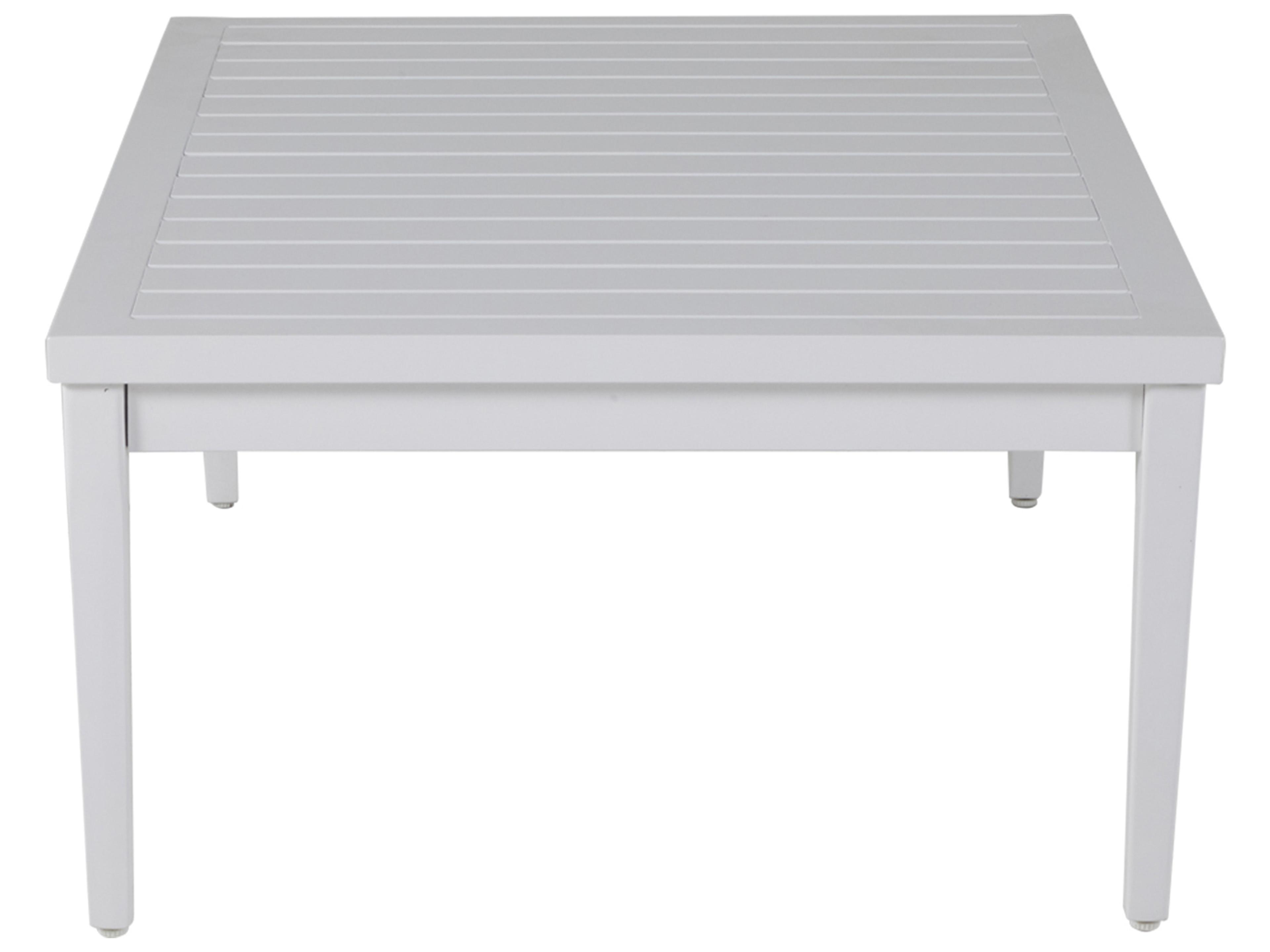Summer Classics Brookside Aluminum Rectangular Patio Coffee Table