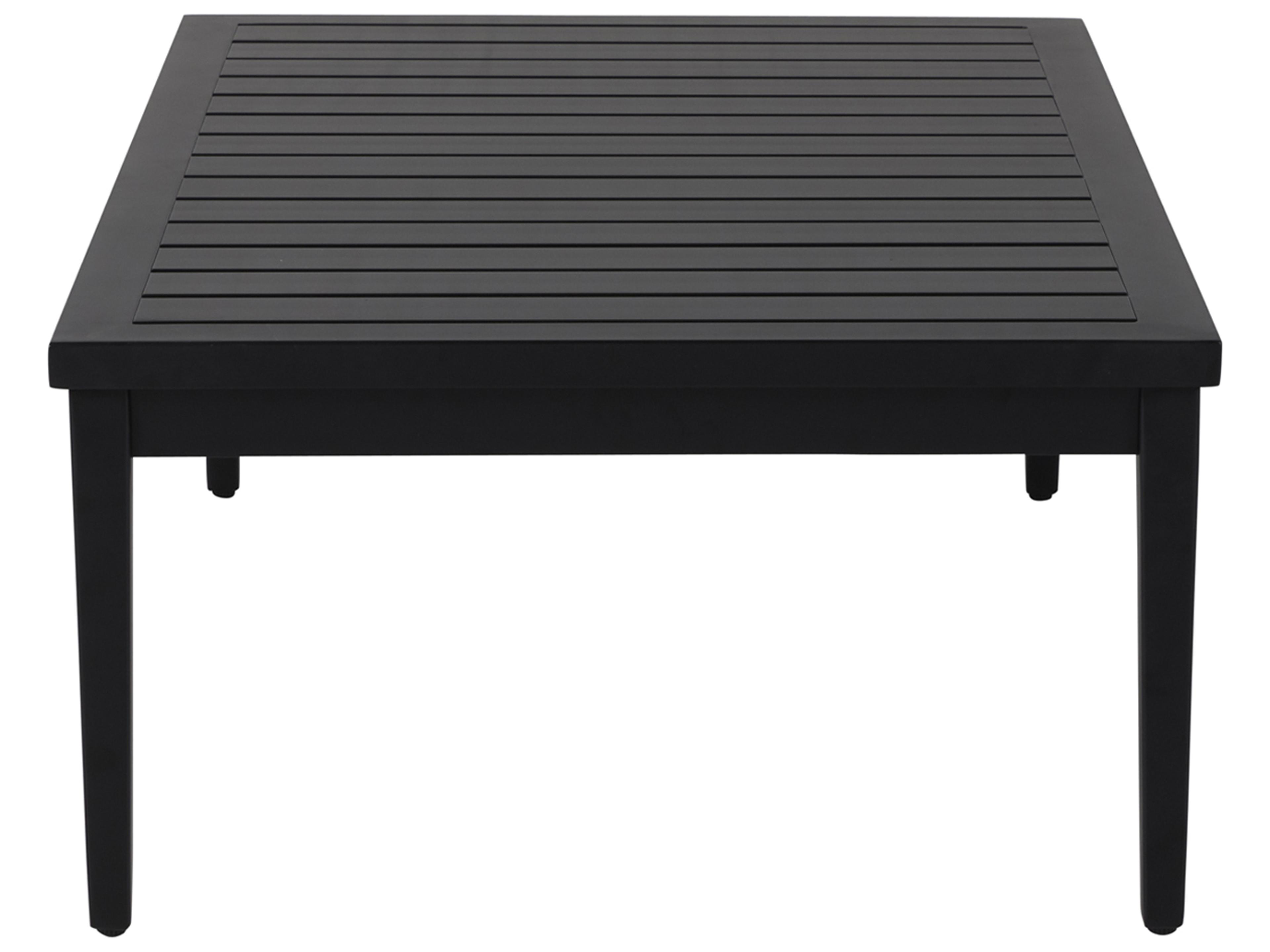 Summer Classics Brookside Aluminum Rectangular Patio Coffee Table