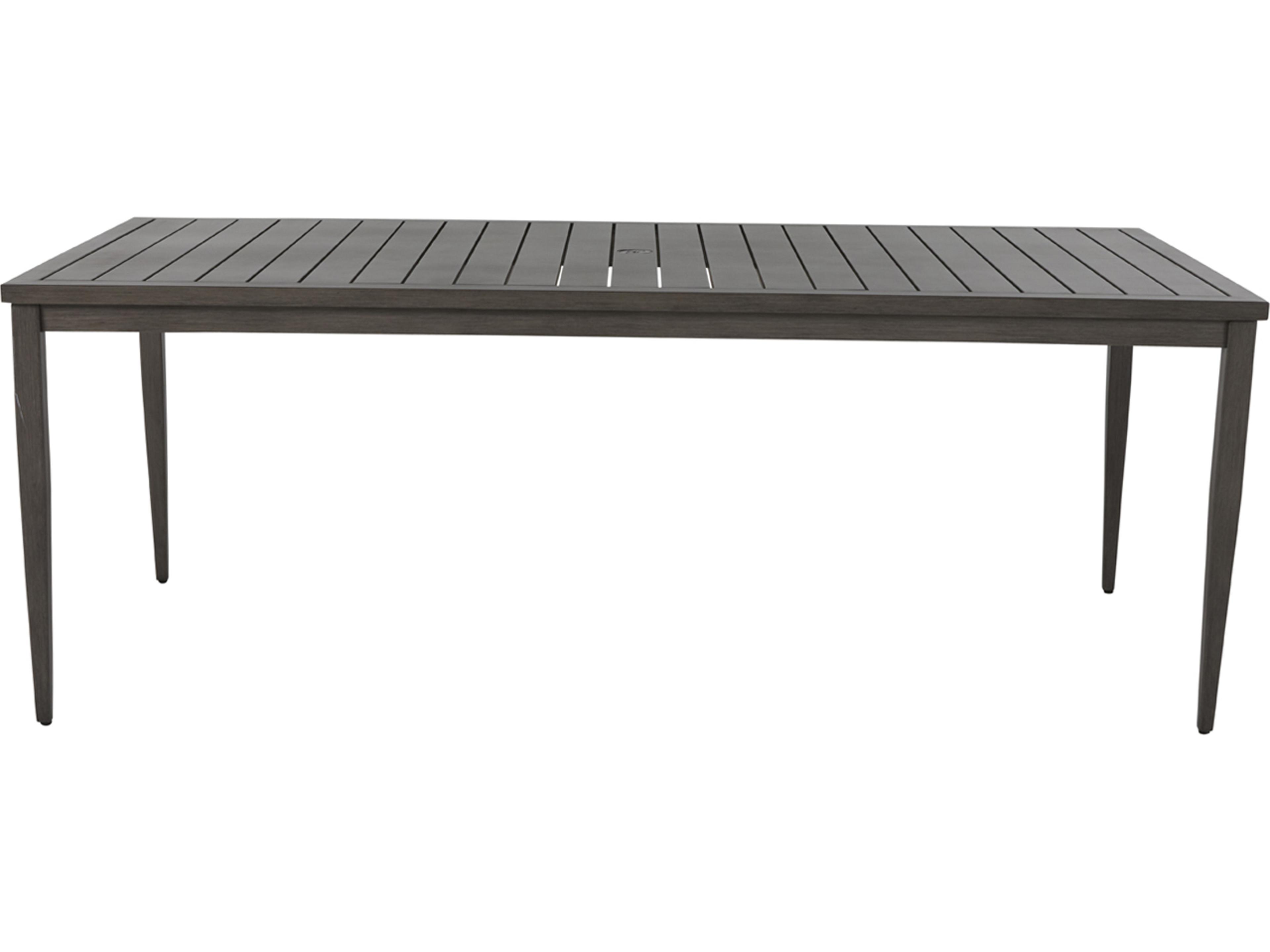 Brookside Aluminum Rectangular Patio Dining Table