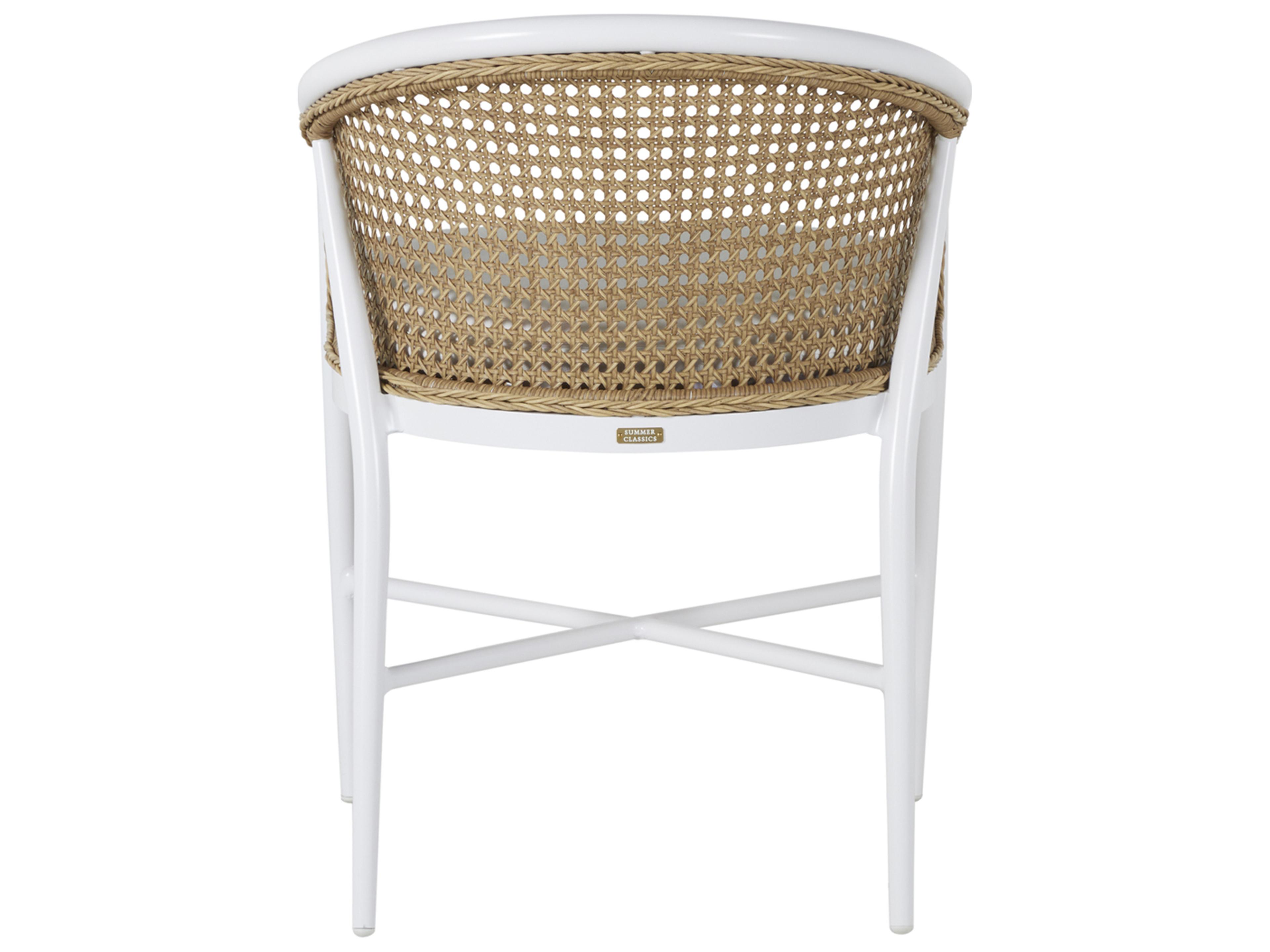 Summer Classics Havana Aluminum Outdoor Patio Dining Arm Chair