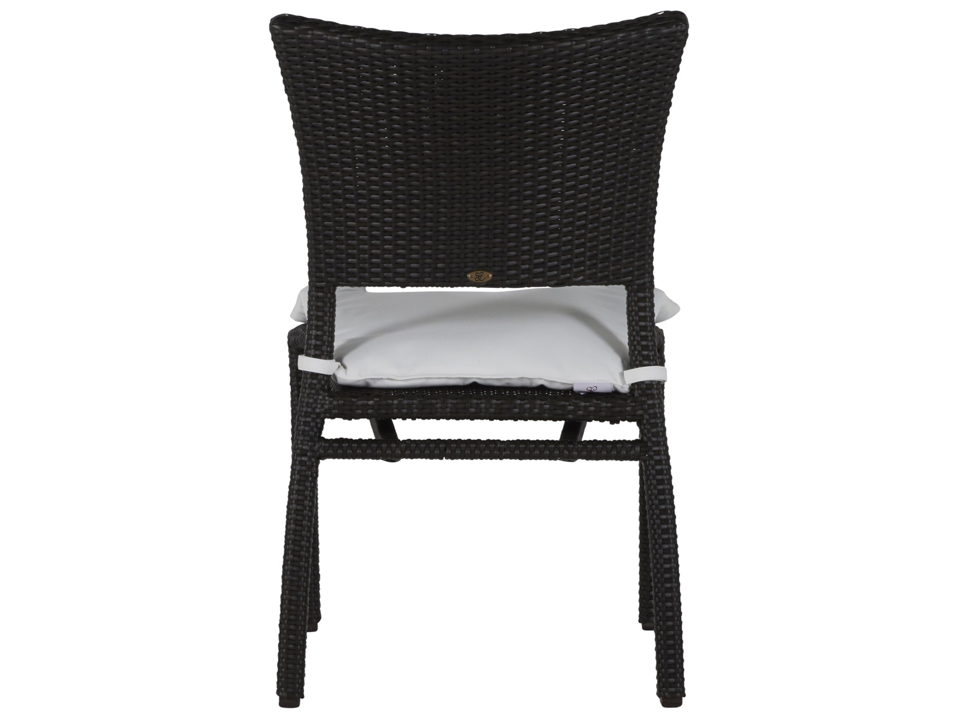 Summer Classics Skye Wicker Patio Dining Side Chair