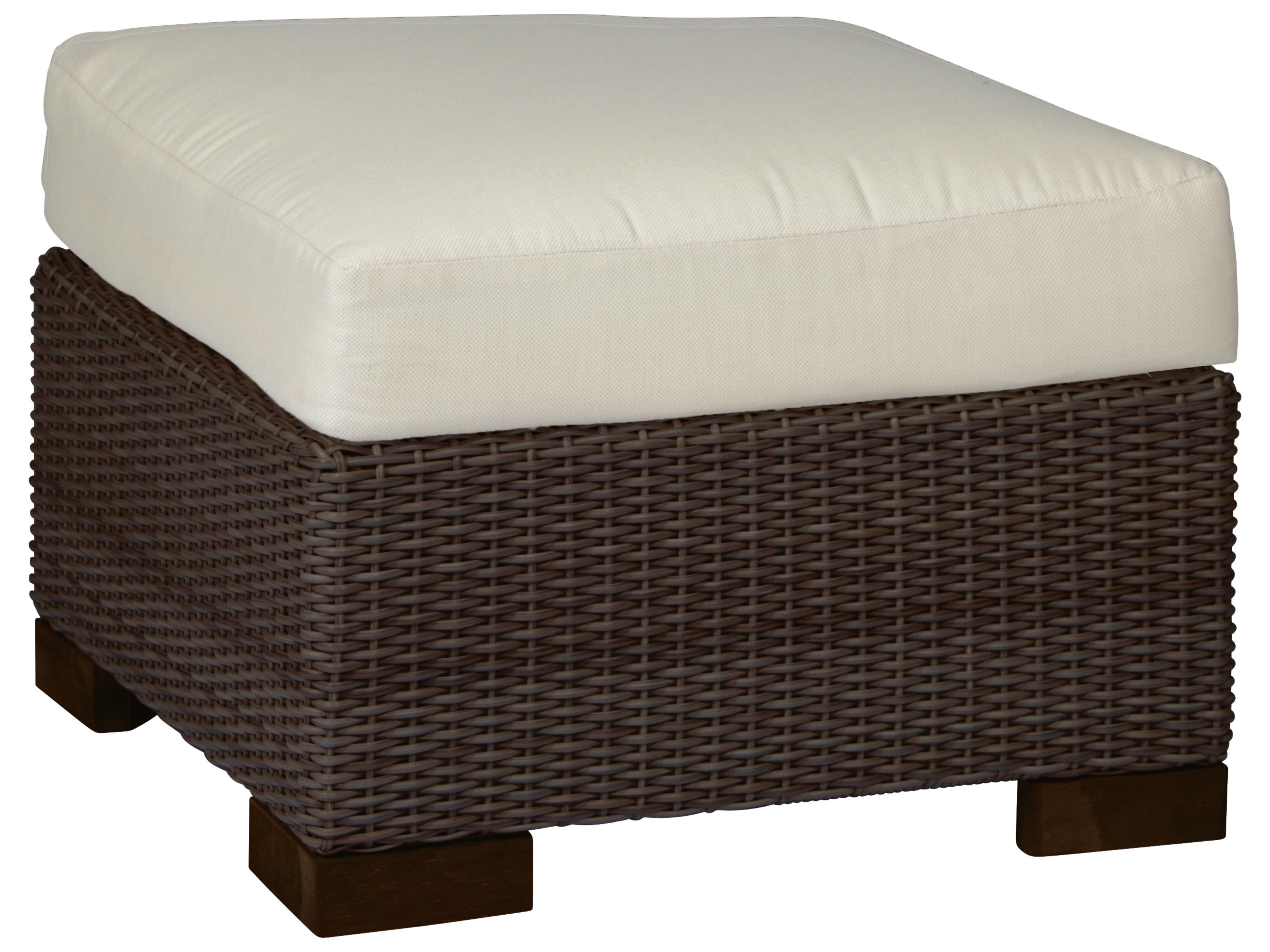Club Woven Outdoor Ottoman
