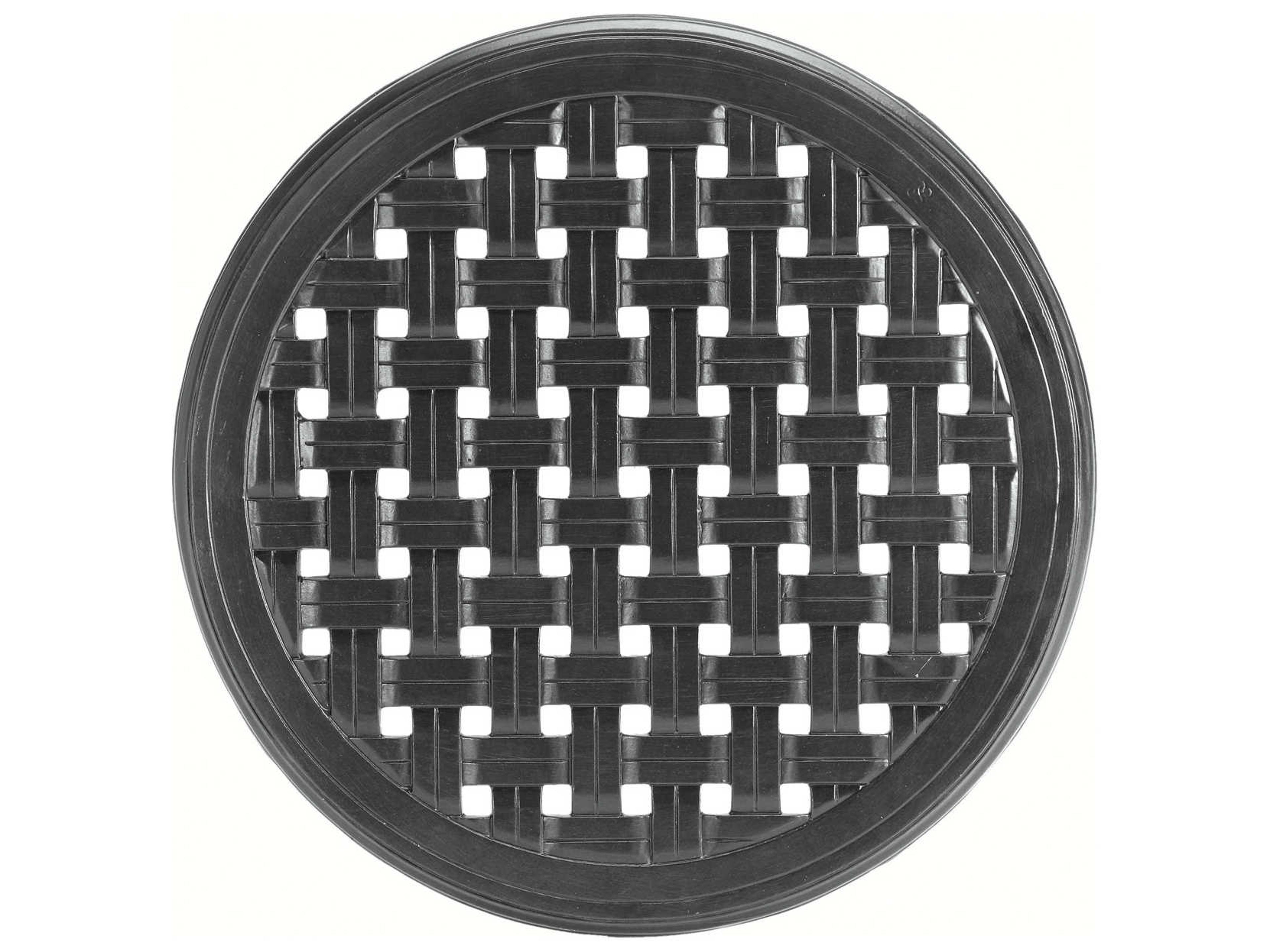 Summer Classics Provance Cast Aluminum Round Patio End Table