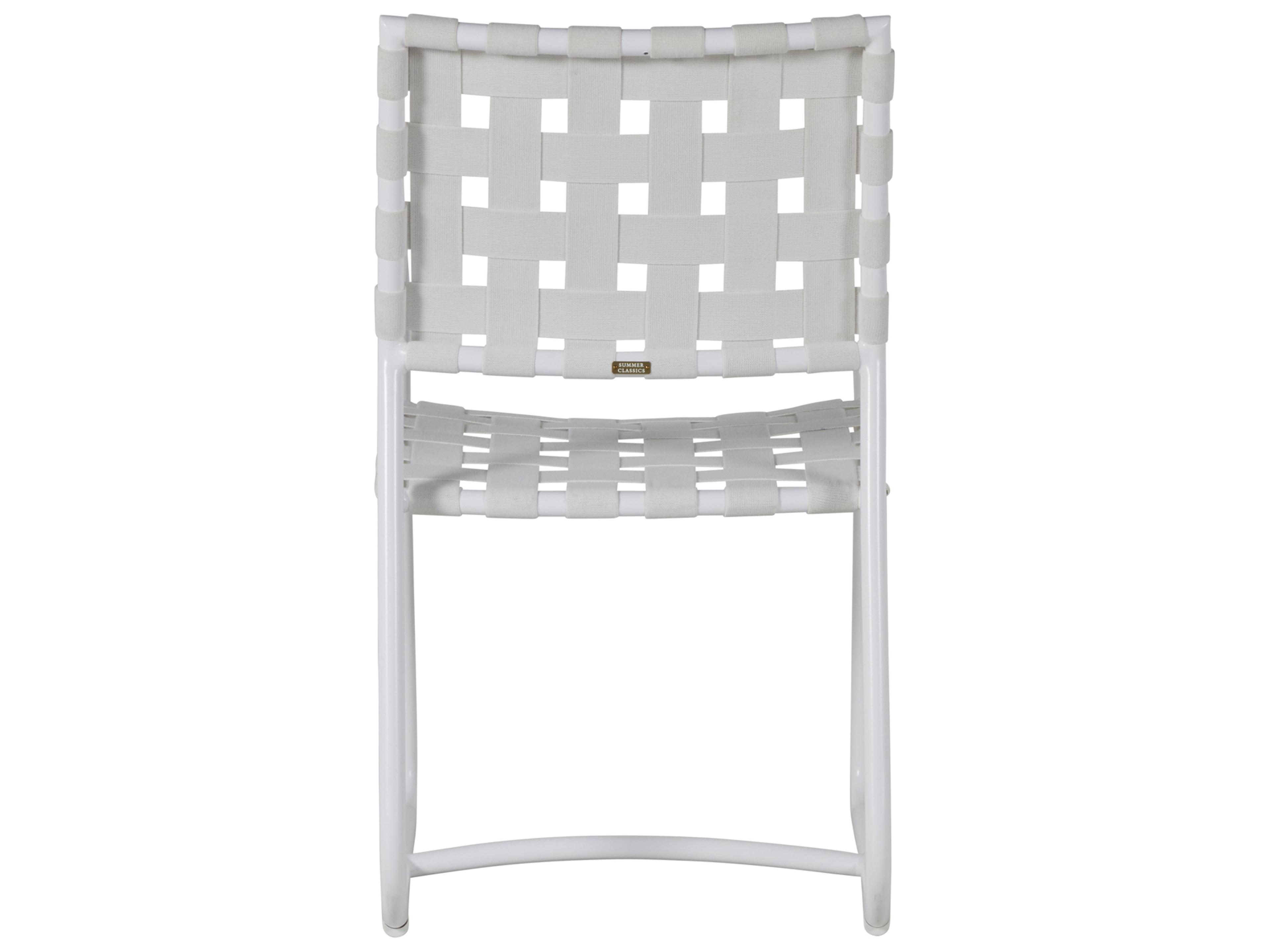 Summer Classics Catalina Aluminum Patio Dining Arm Chair