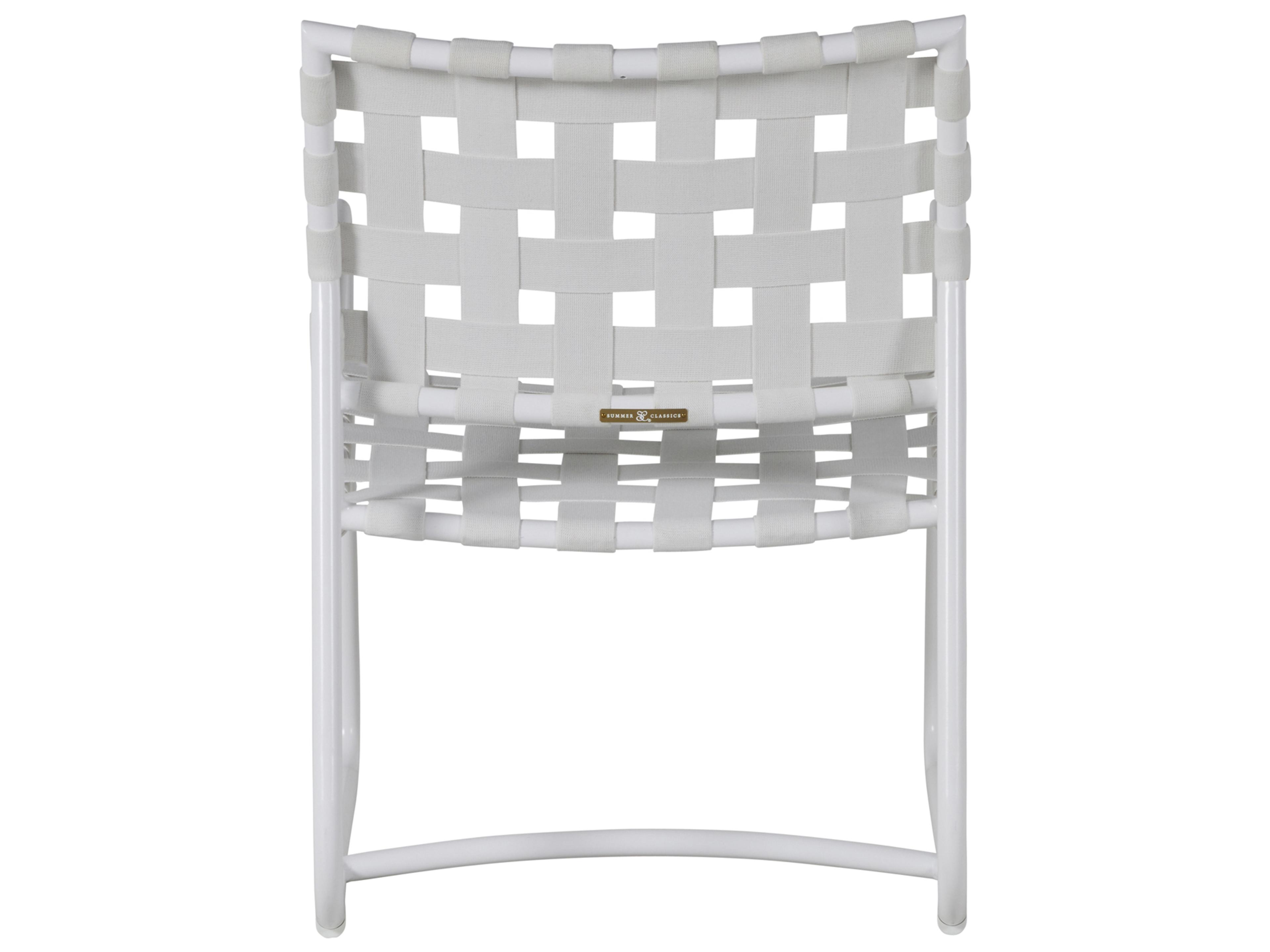 Summer Classics Catalina Wrought Aluminum Lounge Chair