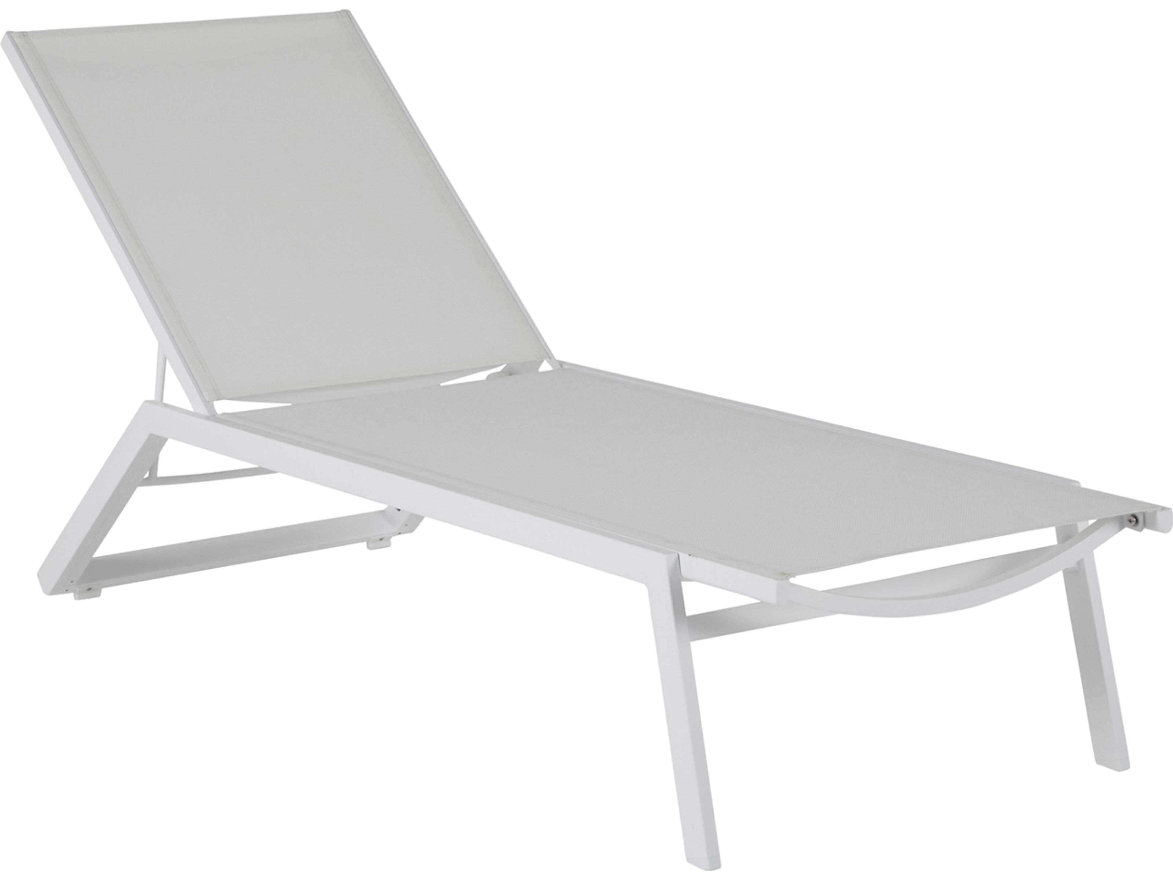 Salem Sling Aluminum Outdoor Patio Chaise Lounge