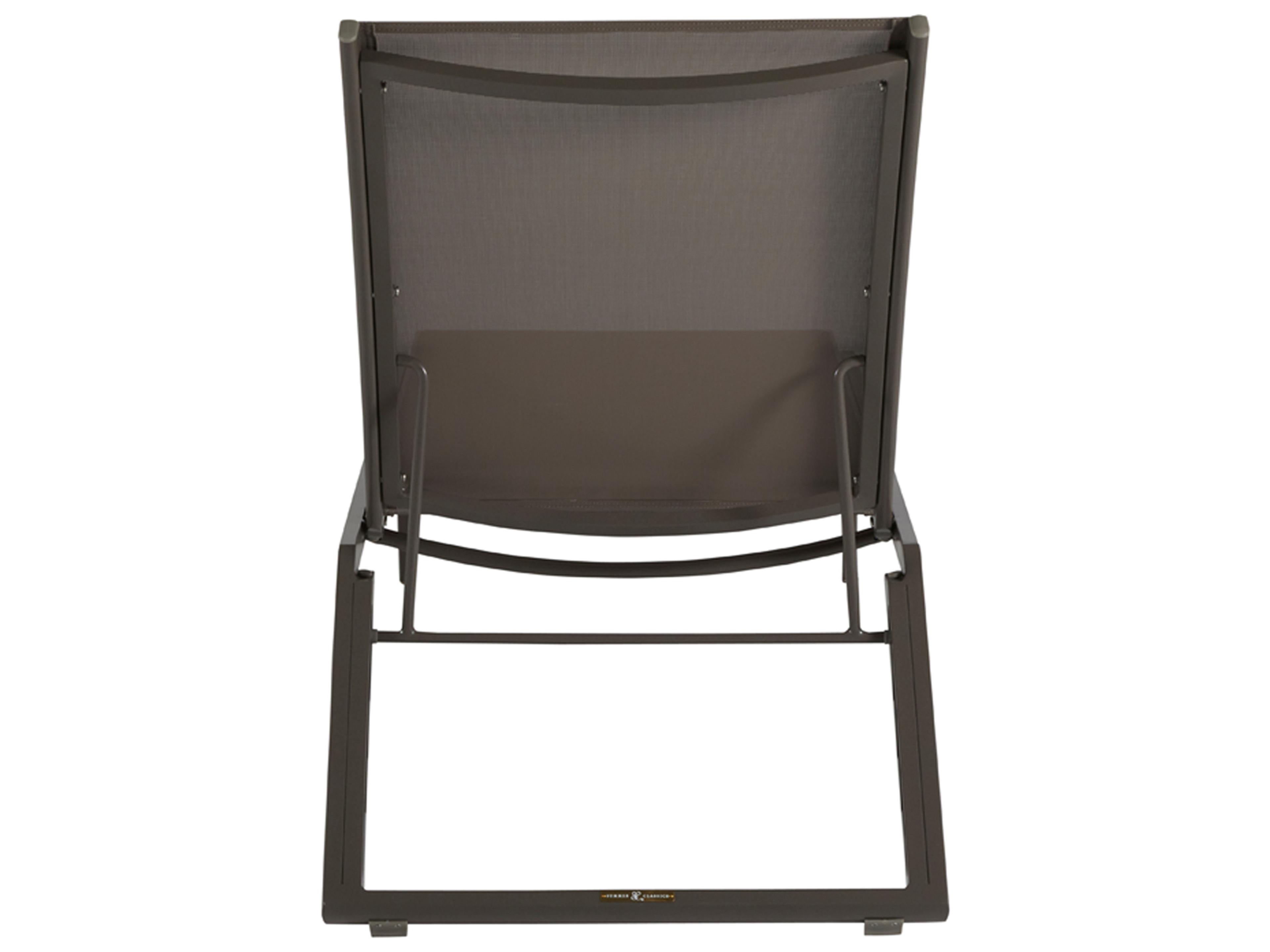 Summer Classics Salem Sling Aluminum Outdoor Patio Chaise Lounge