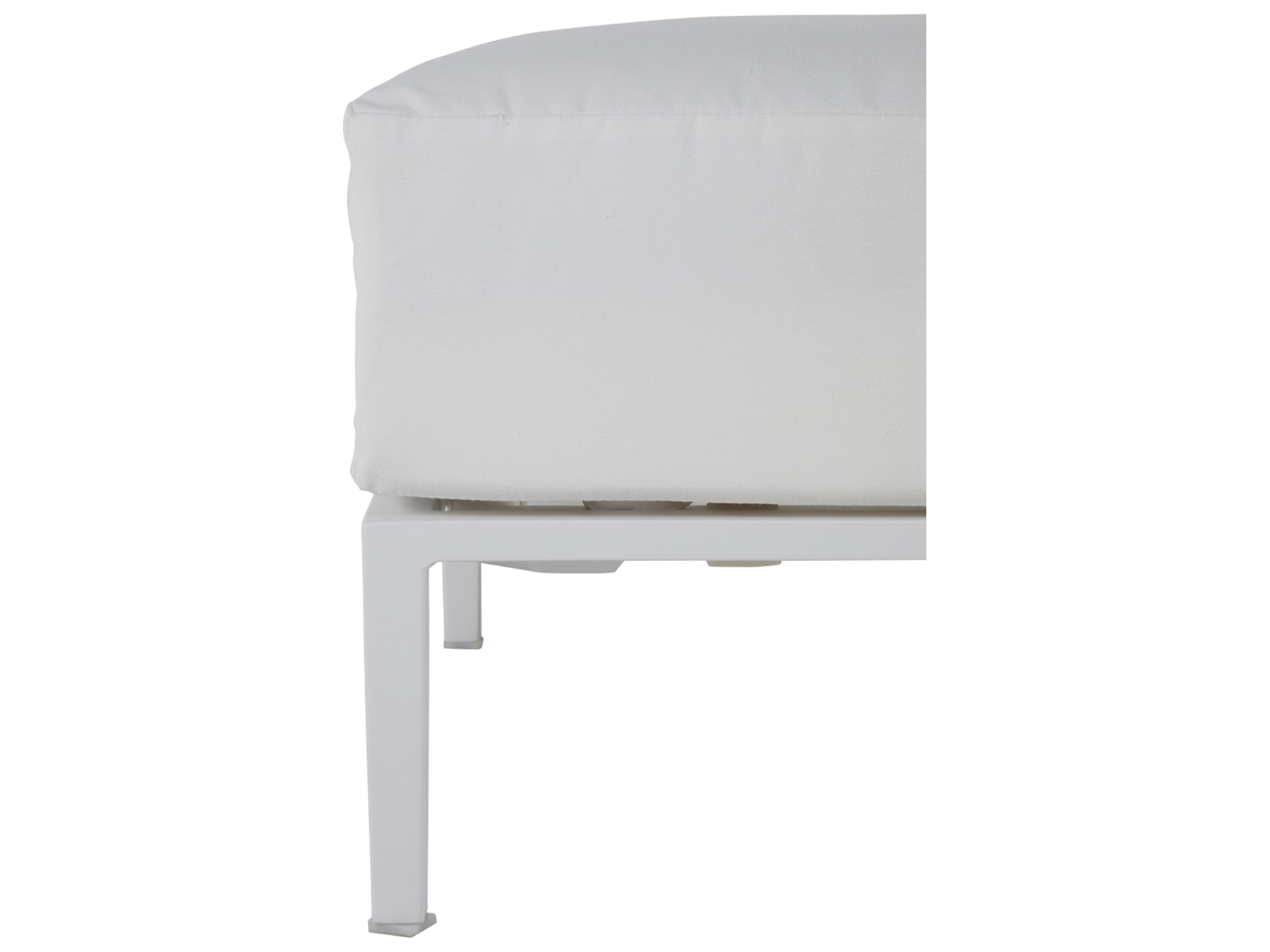 Summer Classics Havana Aluminum Patio Ottoman