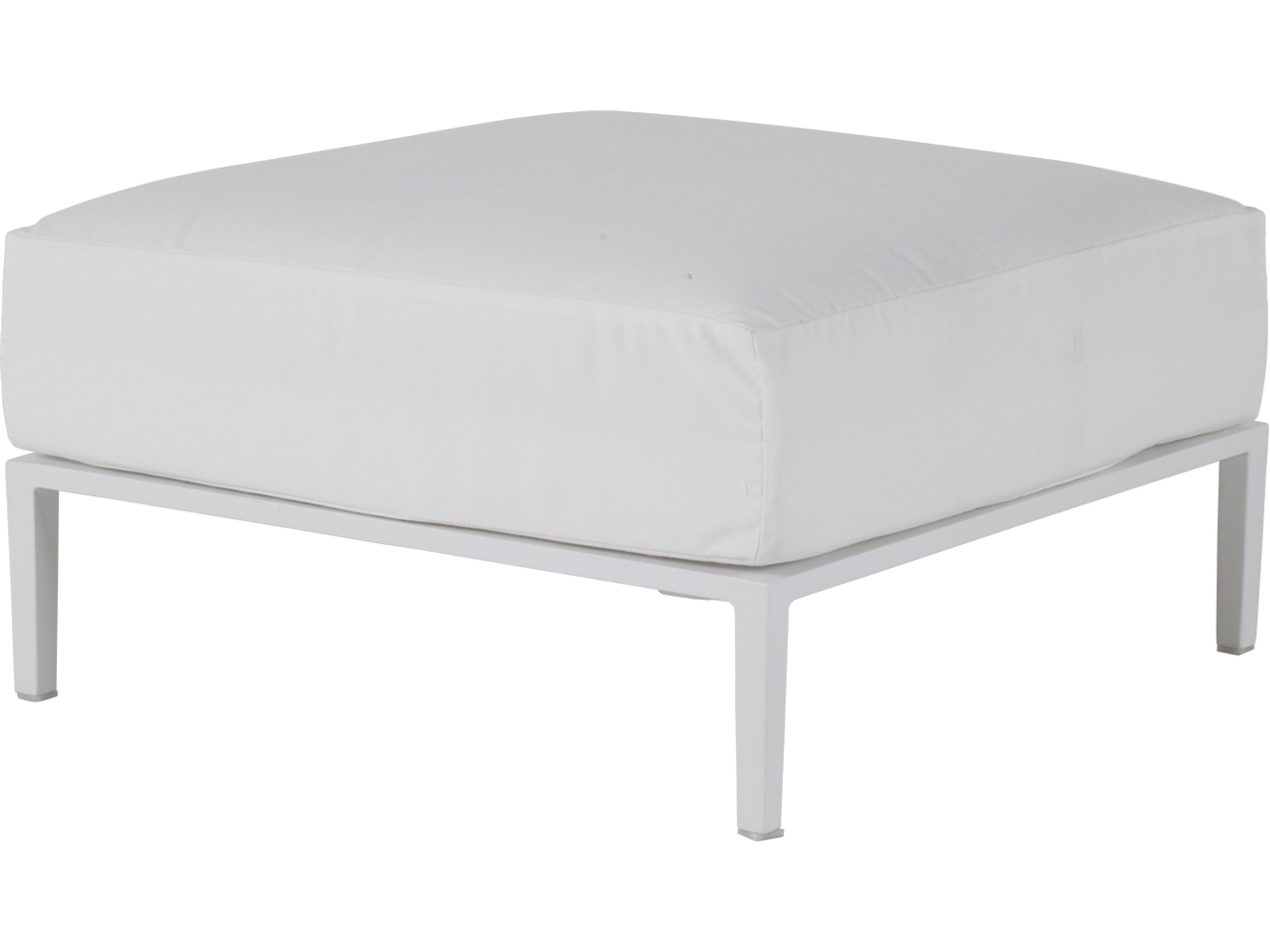 Summer Classics Havana Aluminum Patio Ottoman