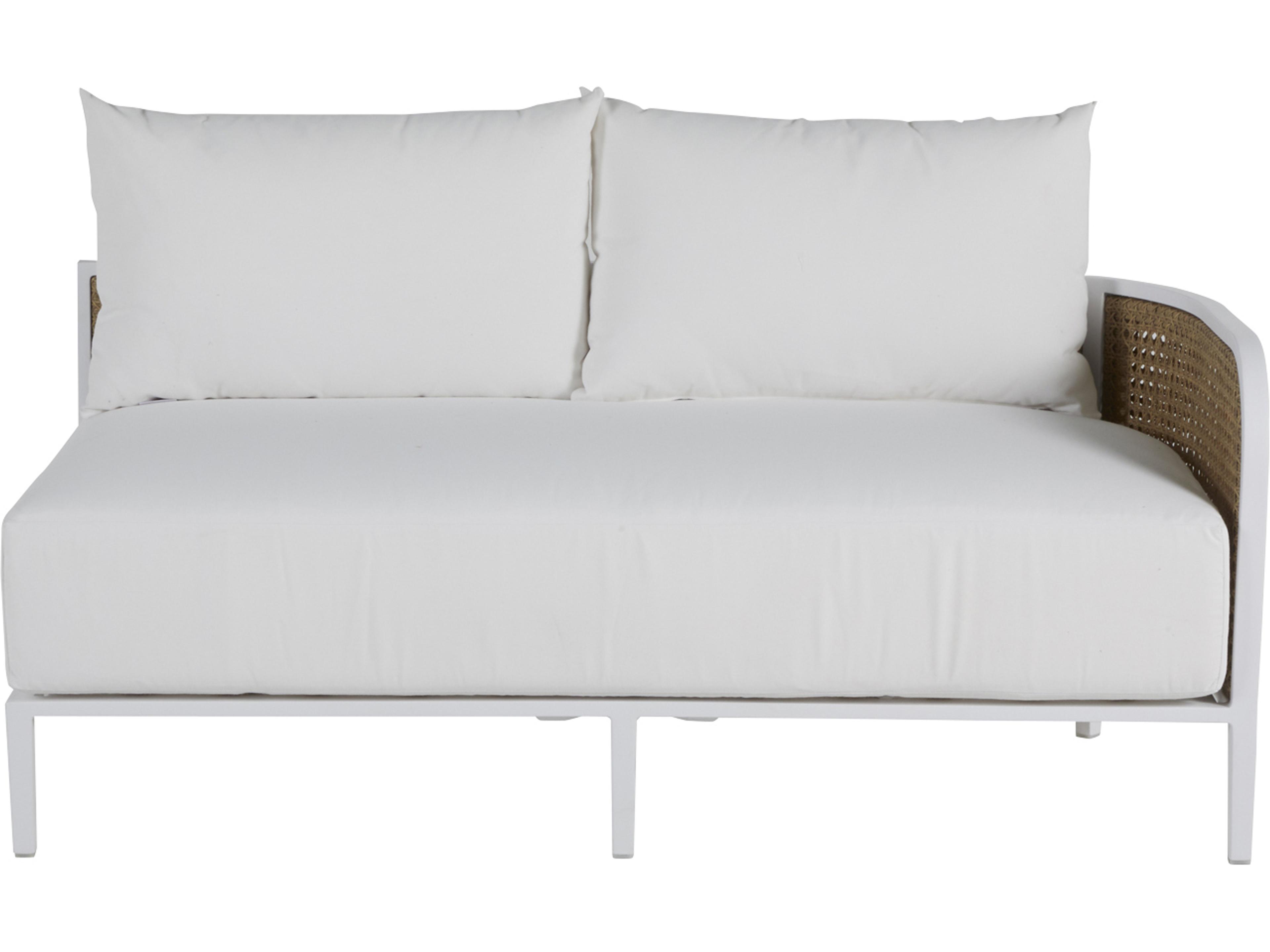 Summer Classics Havana Aluminum Right Arm Facing Patio Sofa