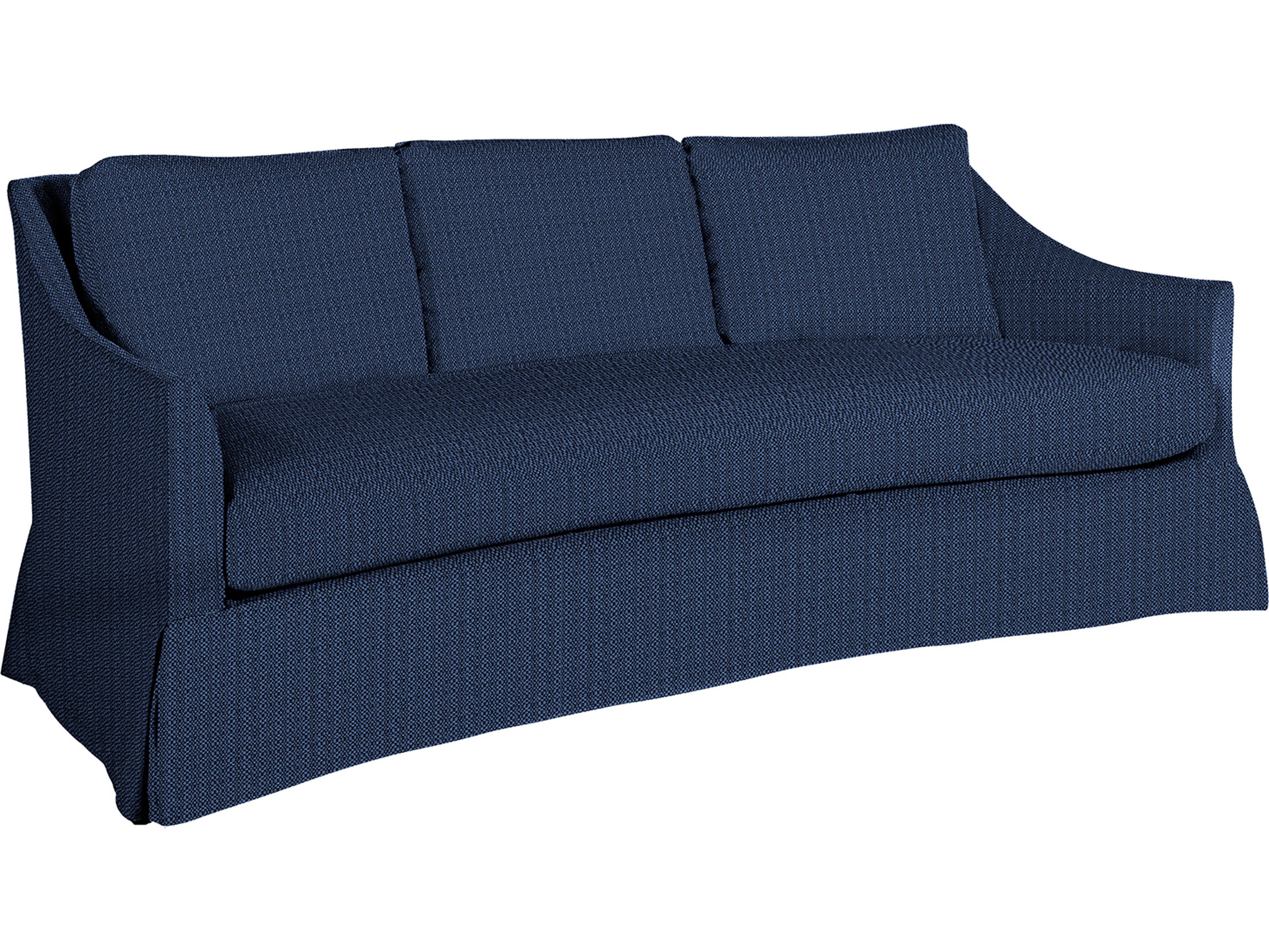 Baldwin Outdoor Sofa in Grid Cloth Mist