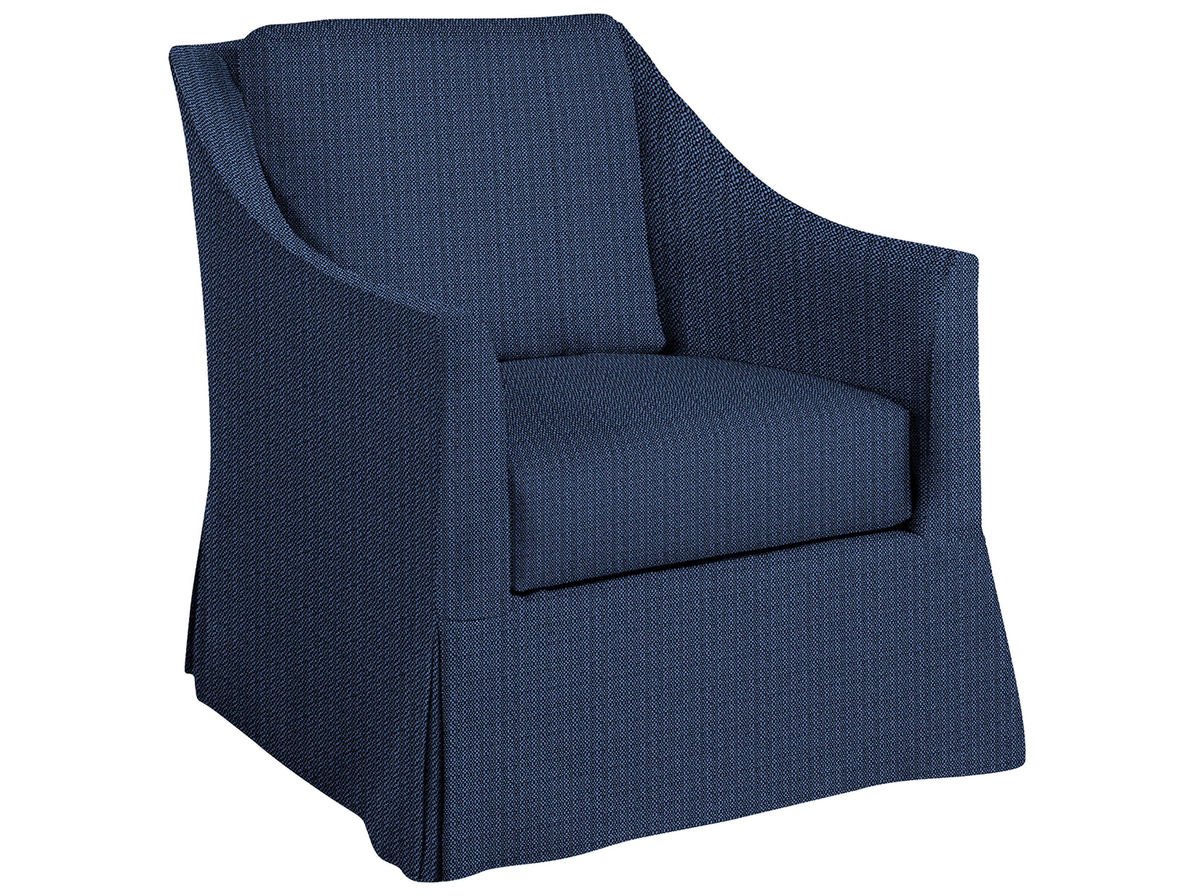 Baldwin Outdoor Lounge Chair in Grid Cloth Mist