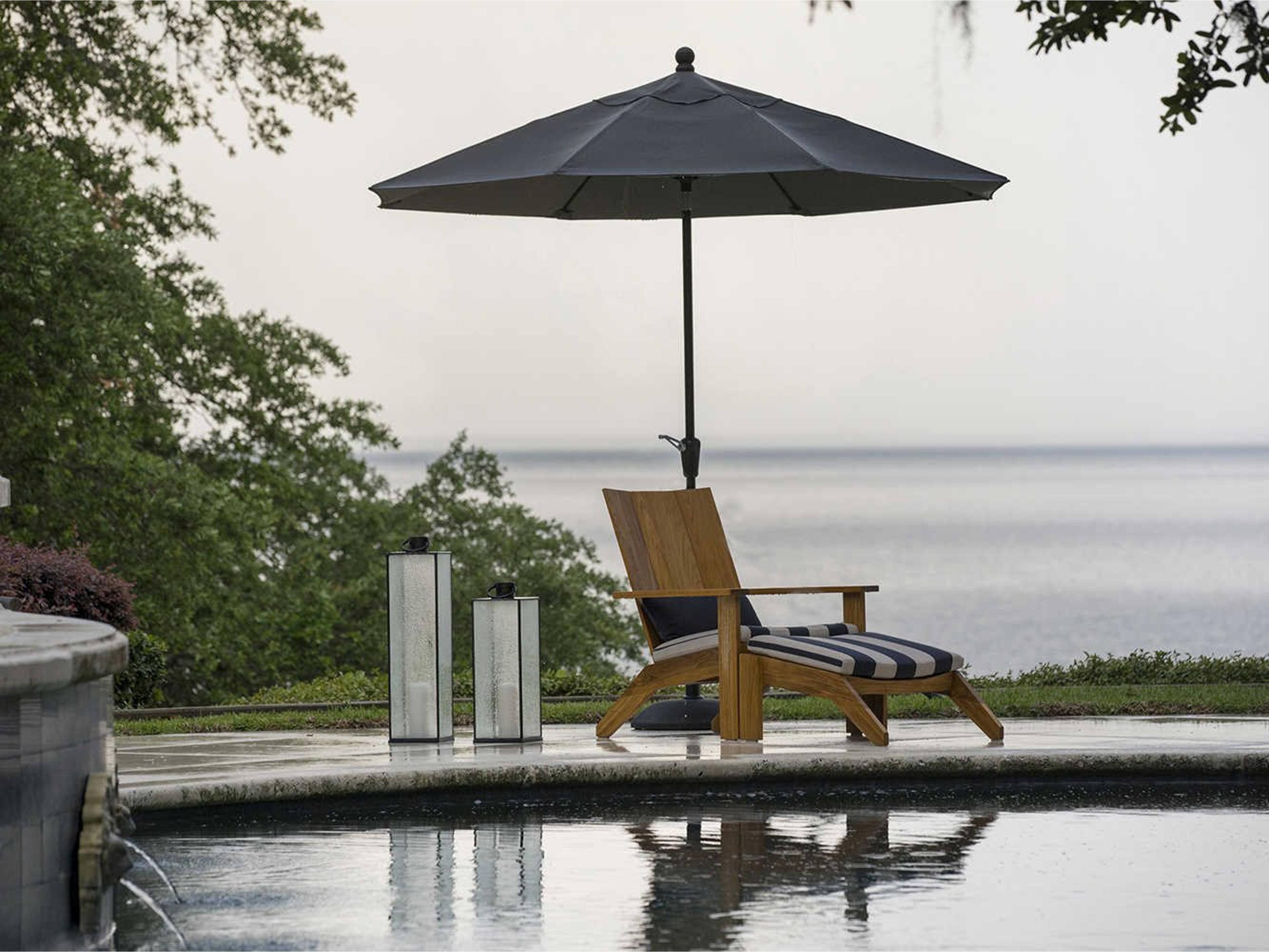 Ashland Teak Outdoor Patio Lounge Set