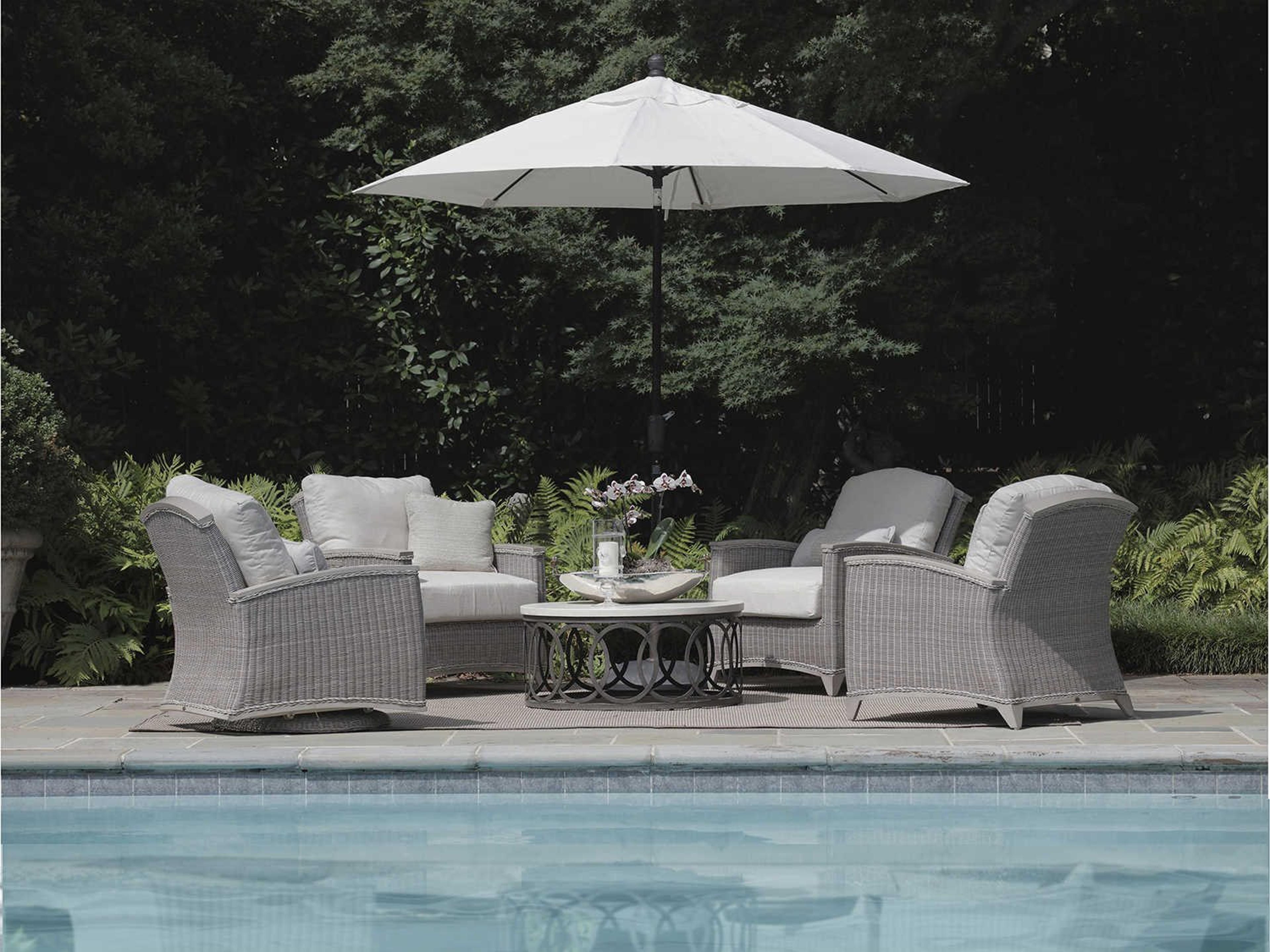 Astoria Wicker Patio Lounge Set