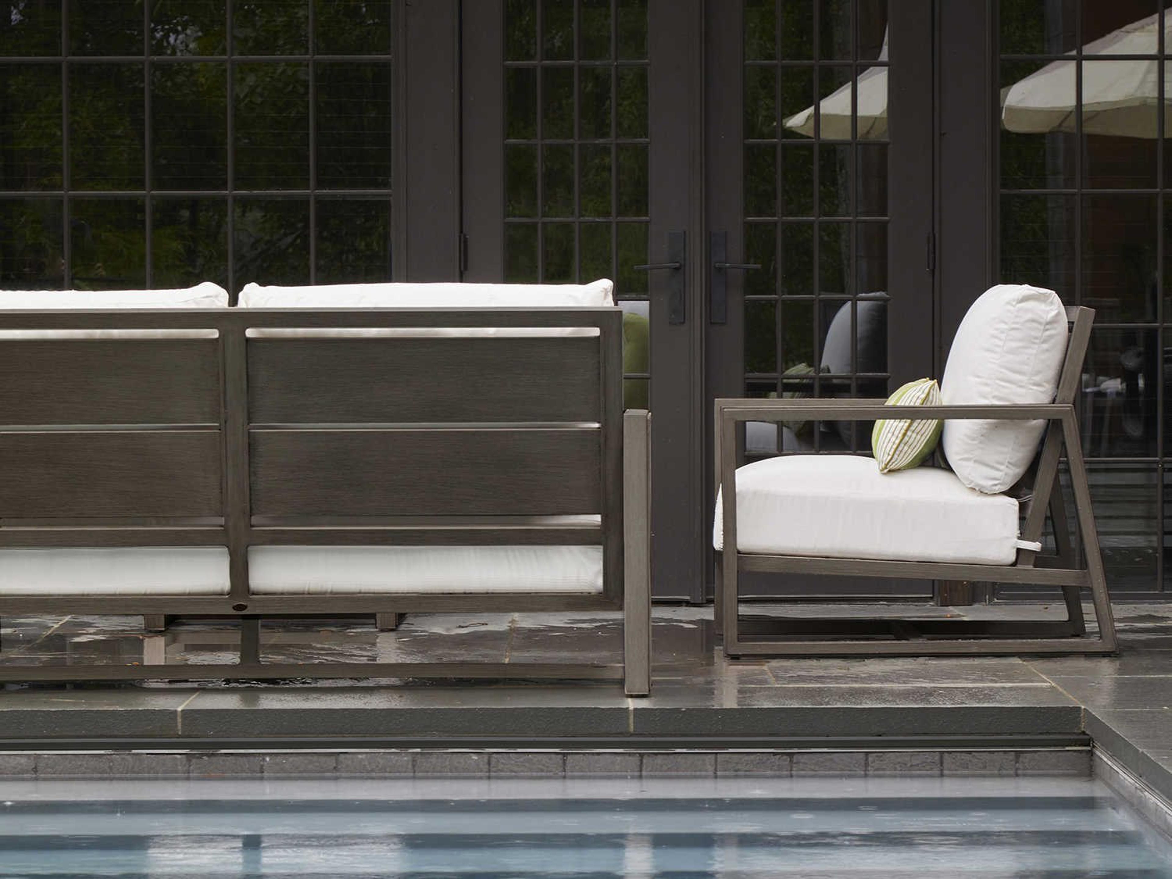 Avondale Aluminum Outdoor Patio Lounge Set