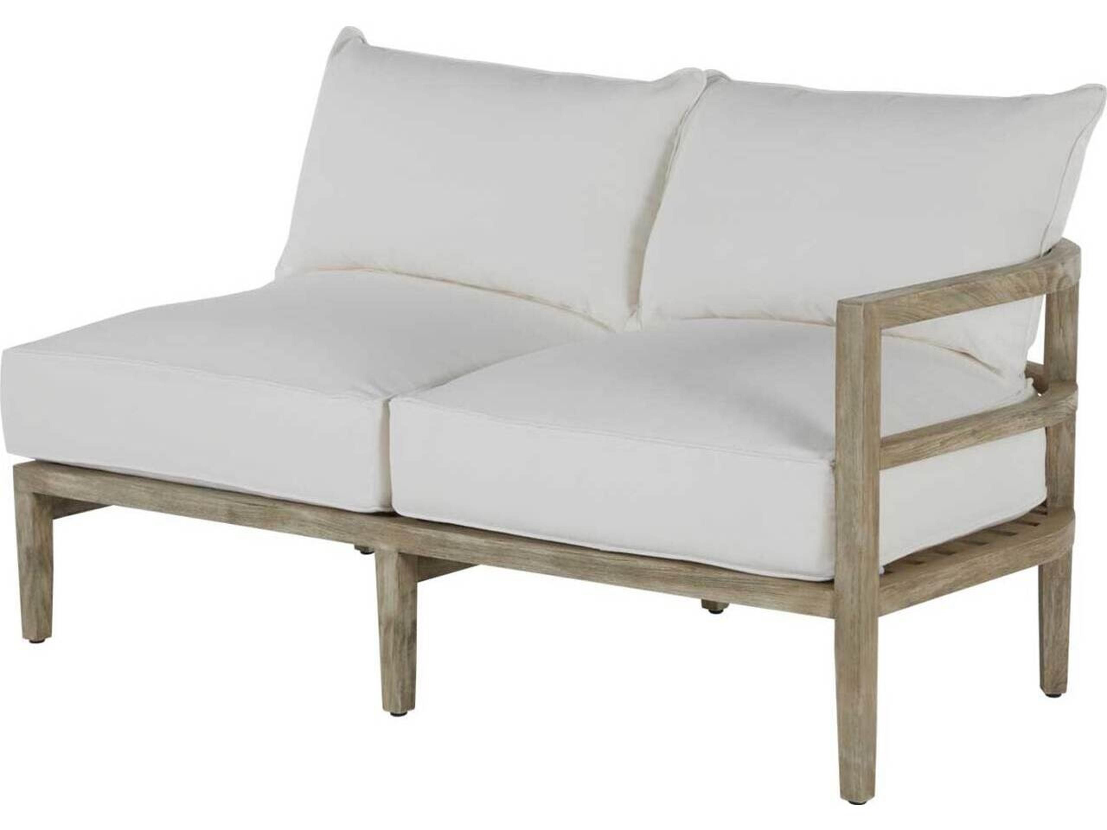 Santa Barbara Teak Right Arm Loveseat Ser Replacement Cushions