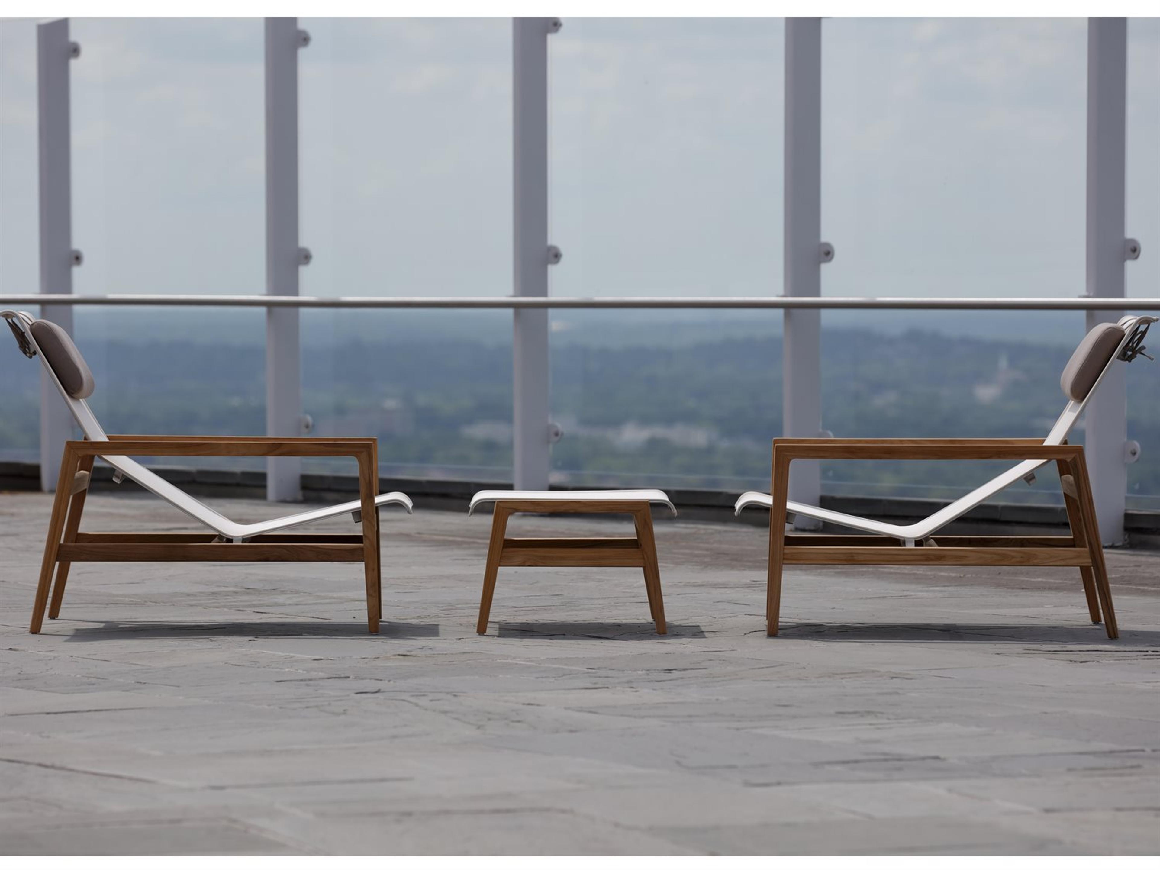 Coast Teak Sling Outdoor Lounge Set