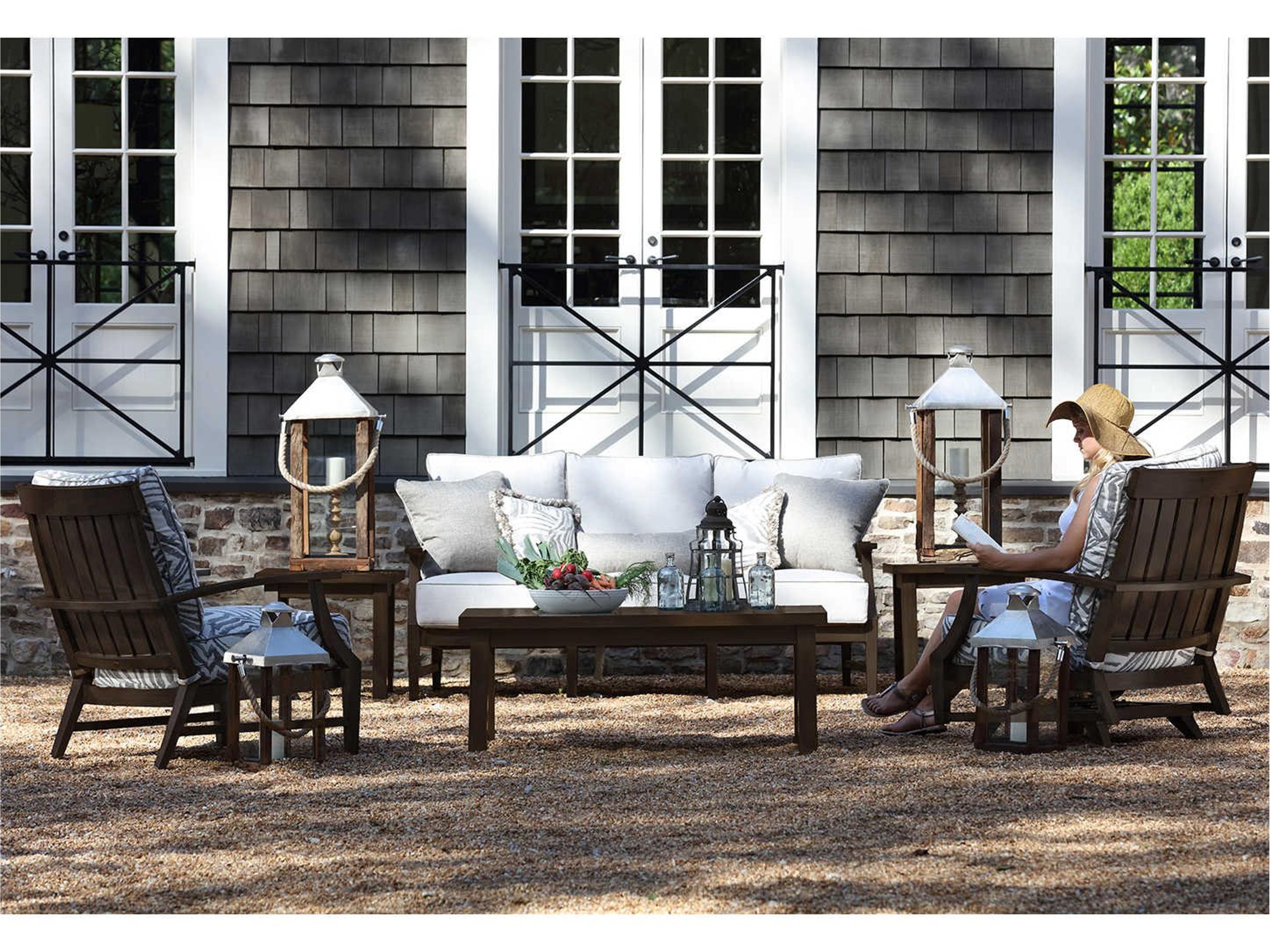 Croquet Aluminum Patio Lounge Set