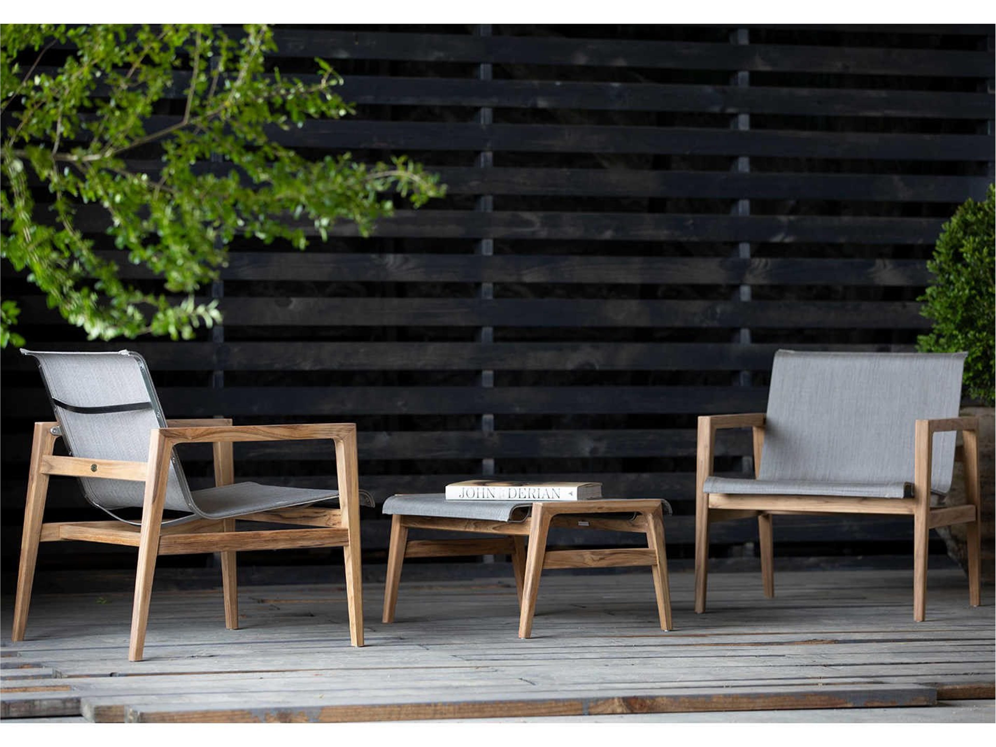 Coast Teak Outdoor Patio Lounge Set