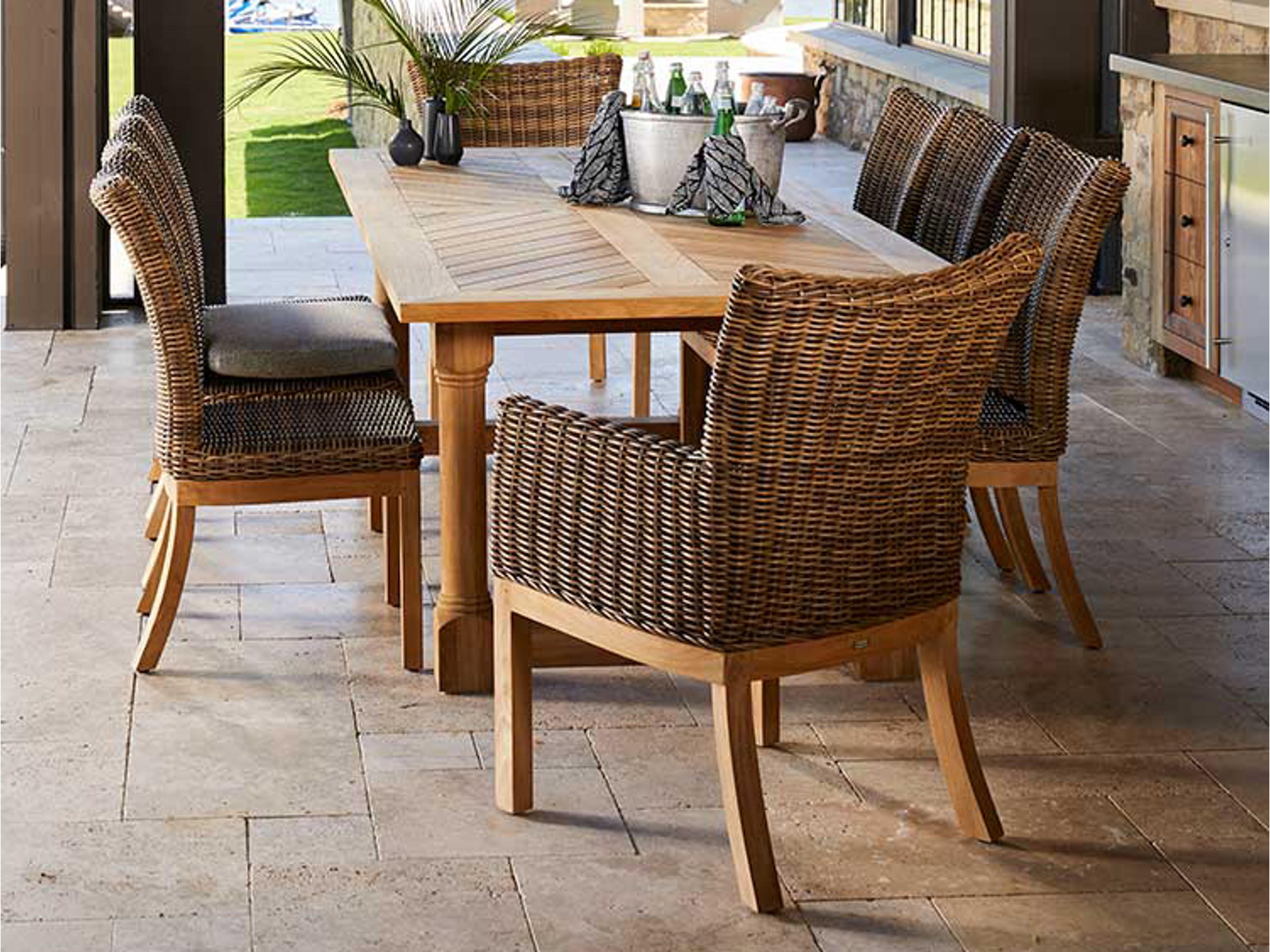 Montauk Wicker Patio Dining Set