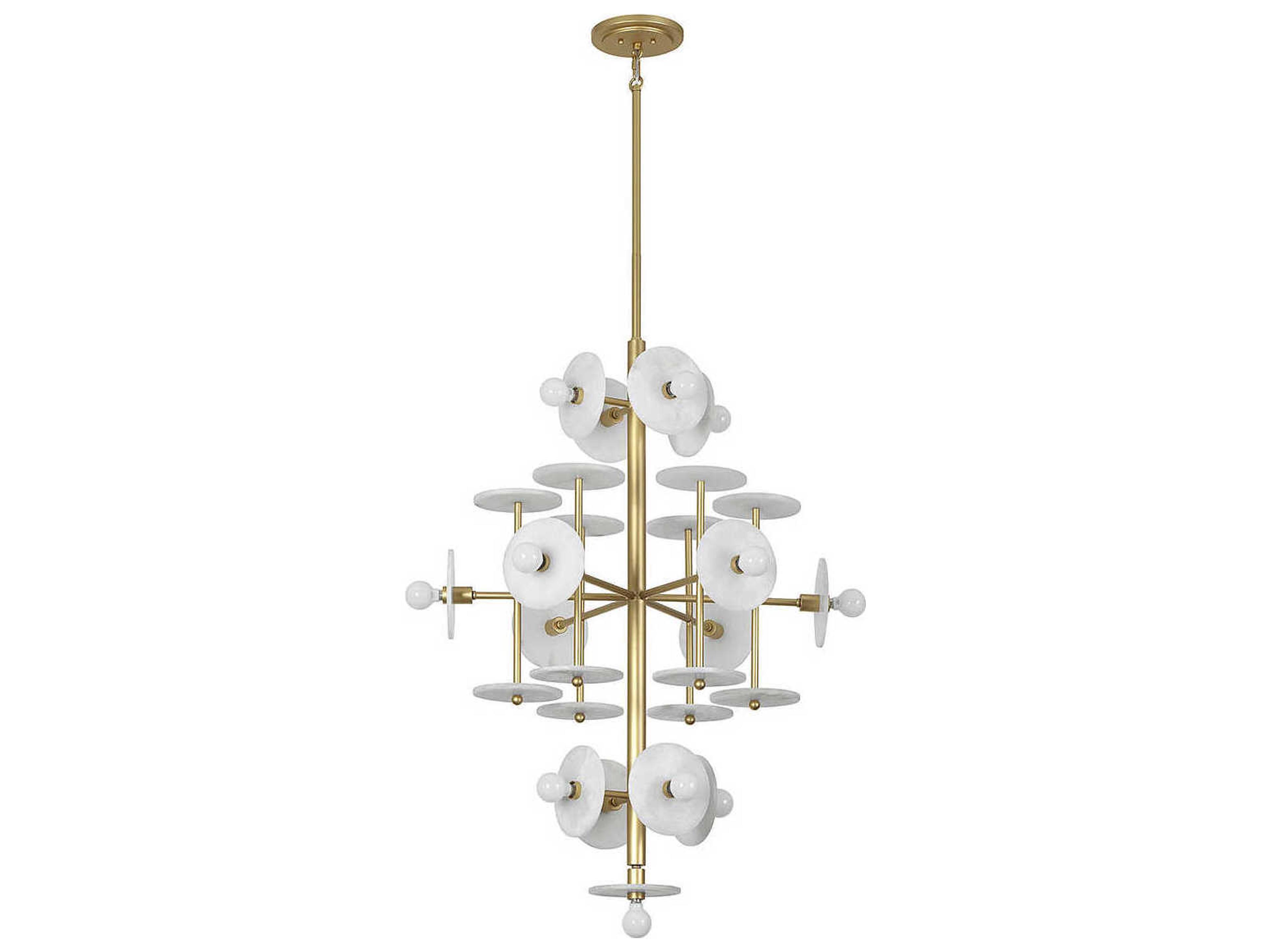 Savoy House Amani 15-Light Royal Gold Chandelier
