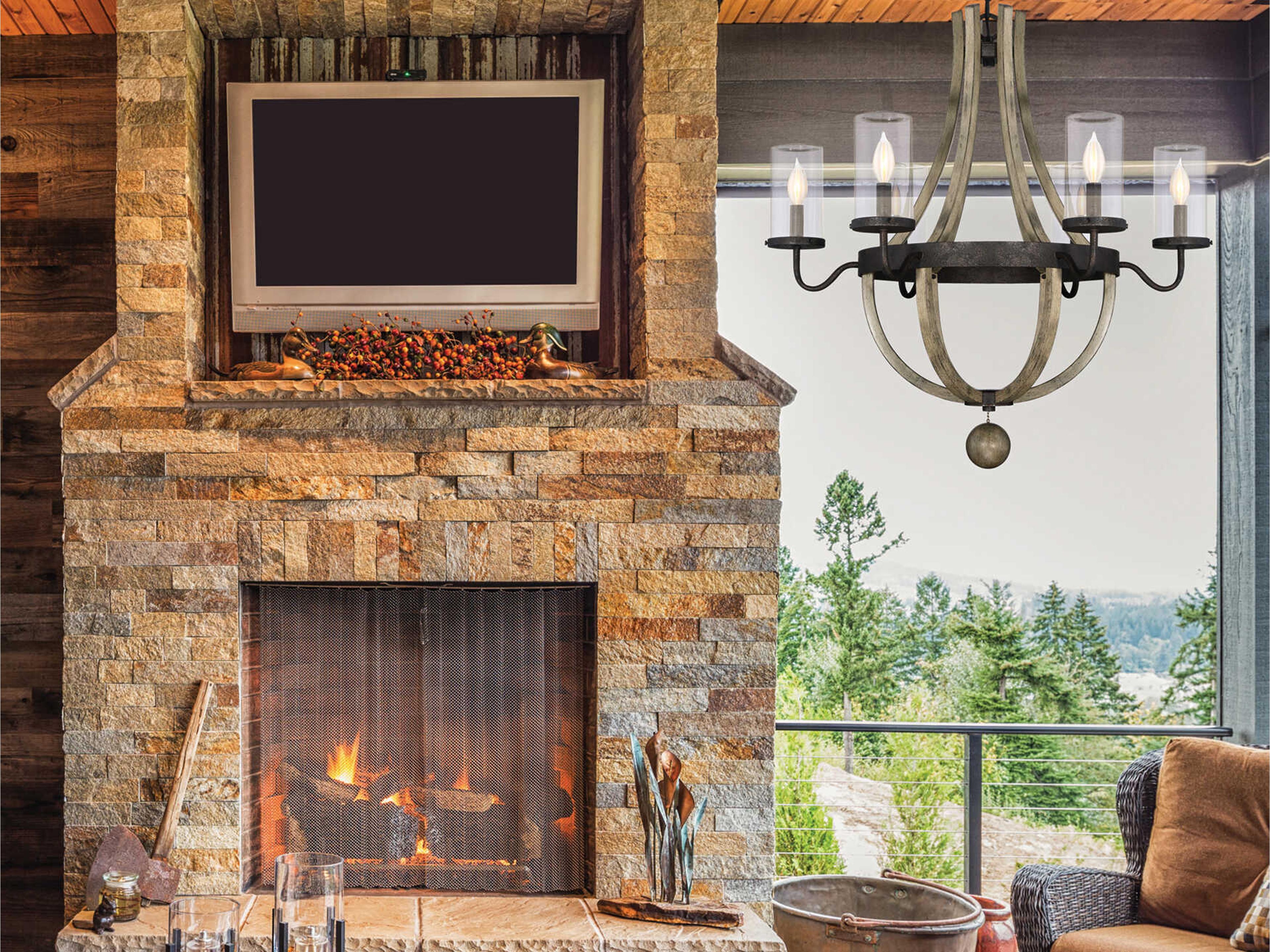 Savoy House Eden 6 - Light Outdoor Hanging Light