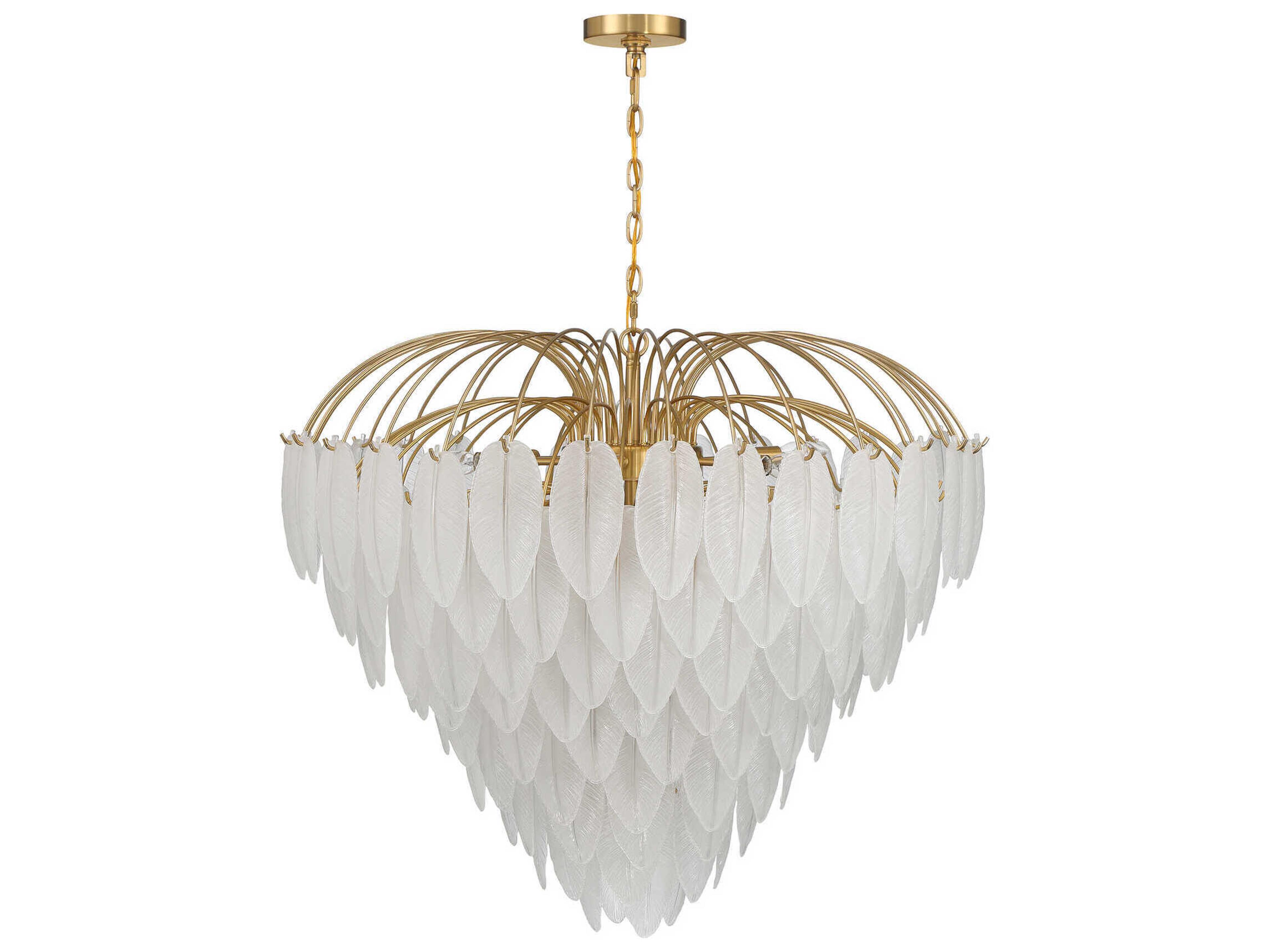Savoy House Boa 15-Light Warm Brass Chandelier