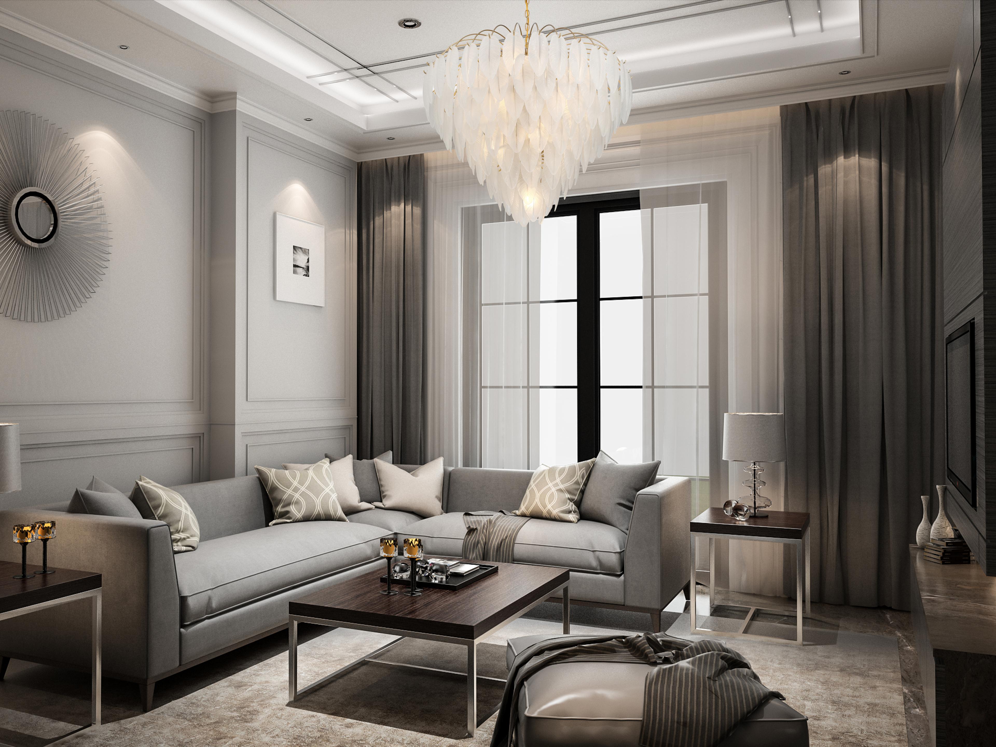 Savoy House Boa 15-Light Warm Brass Chandelier