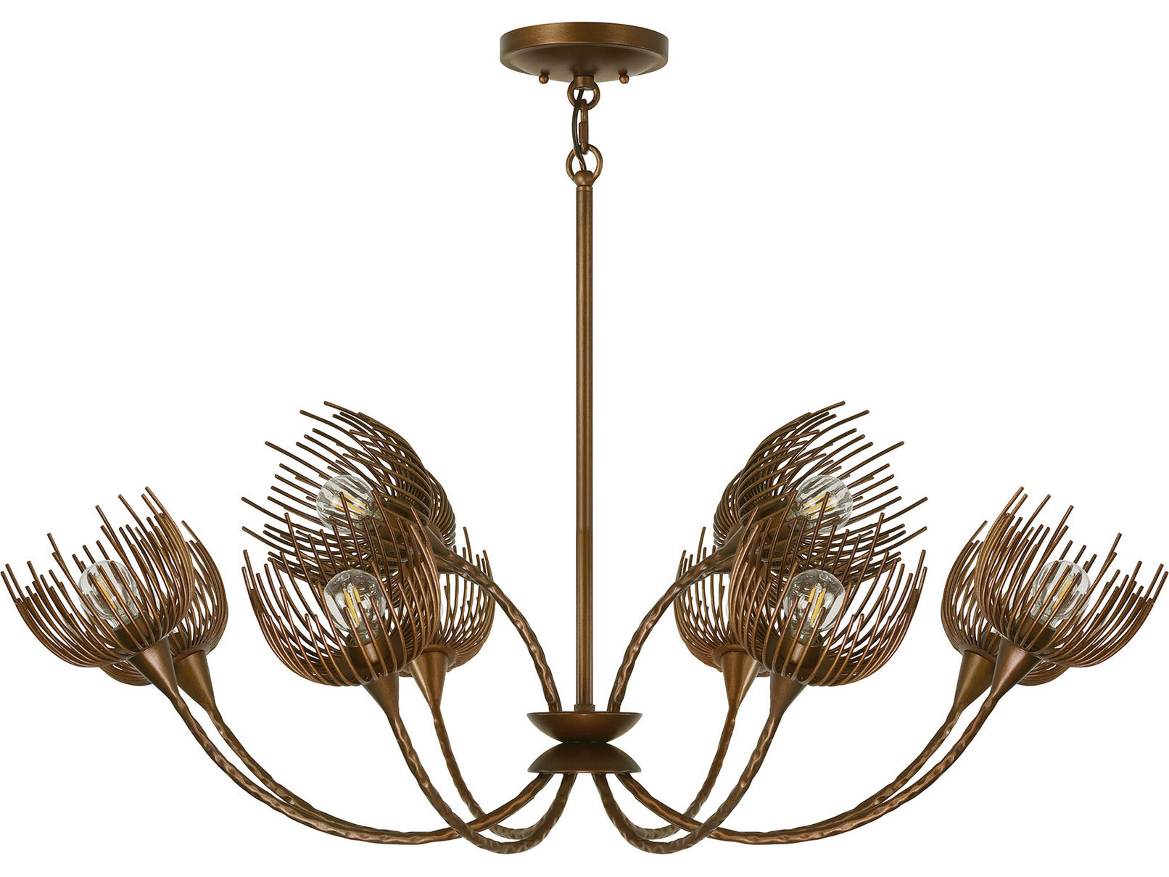 Savoy House Protea 12-Light Manchester Bronze Chandelier