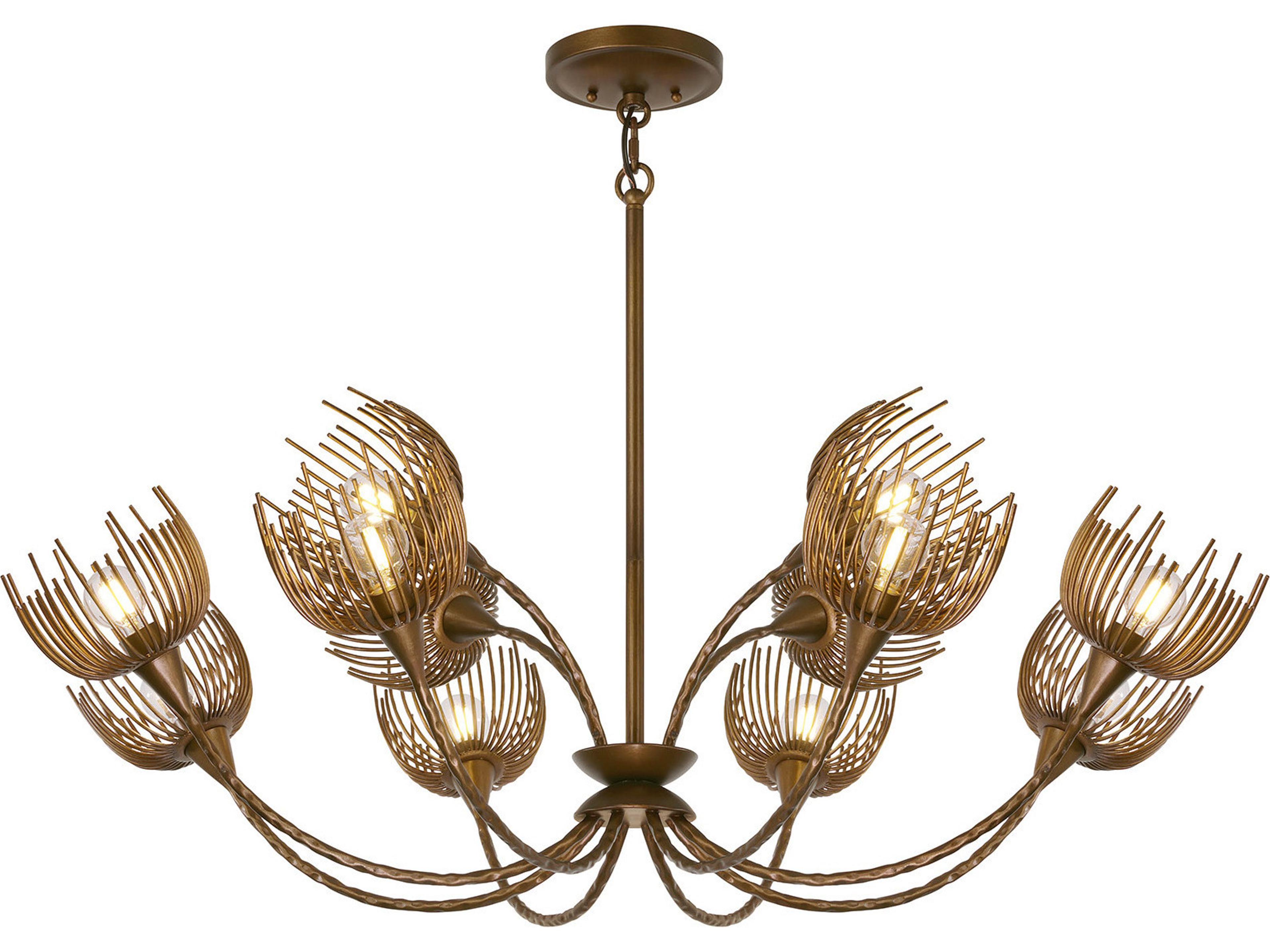 Savoy House Protea 12-Light Manchester Bronze Chandelier