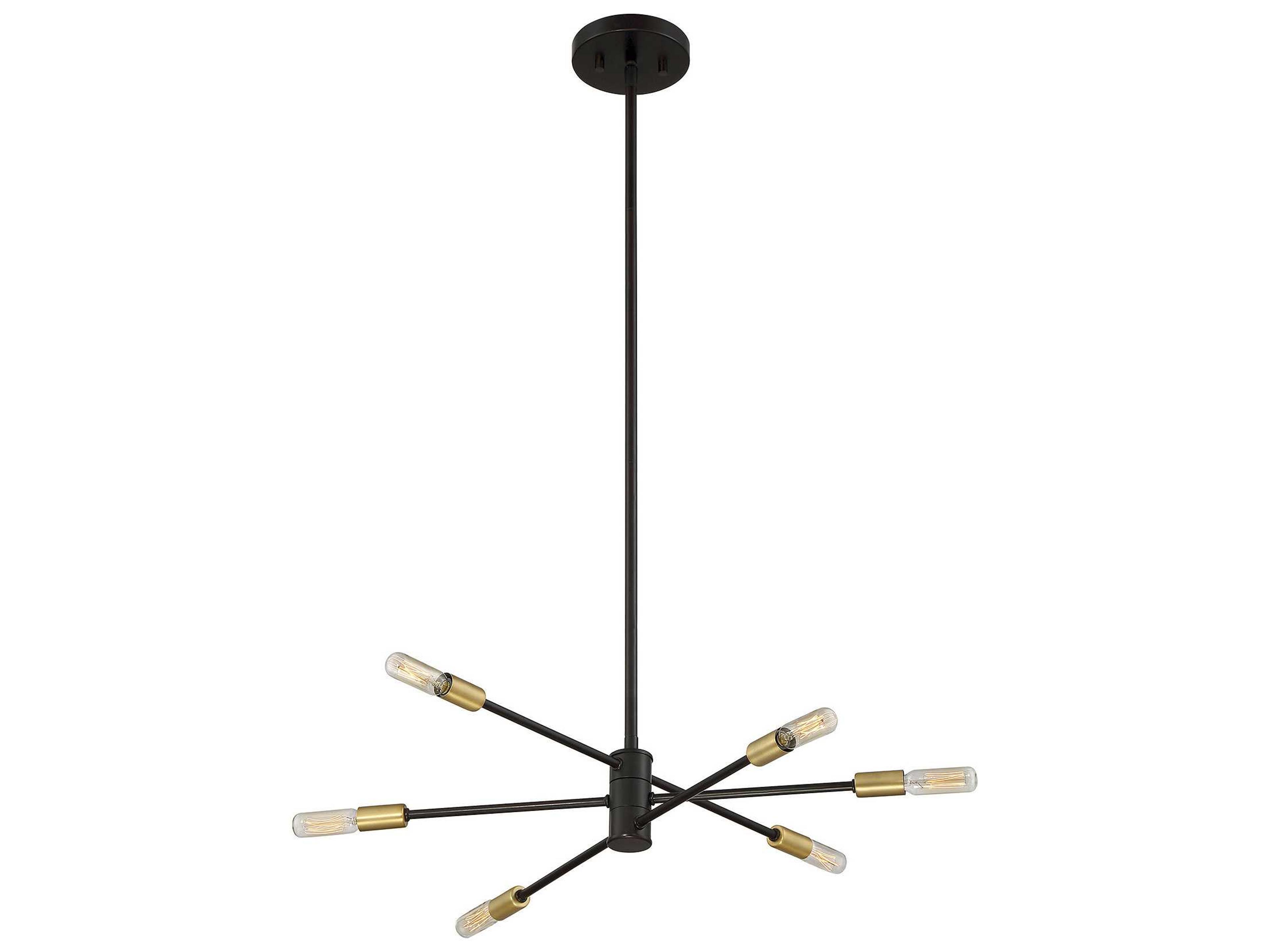 Savoy House Lyrique 6-Light Bronze Brass Pendant