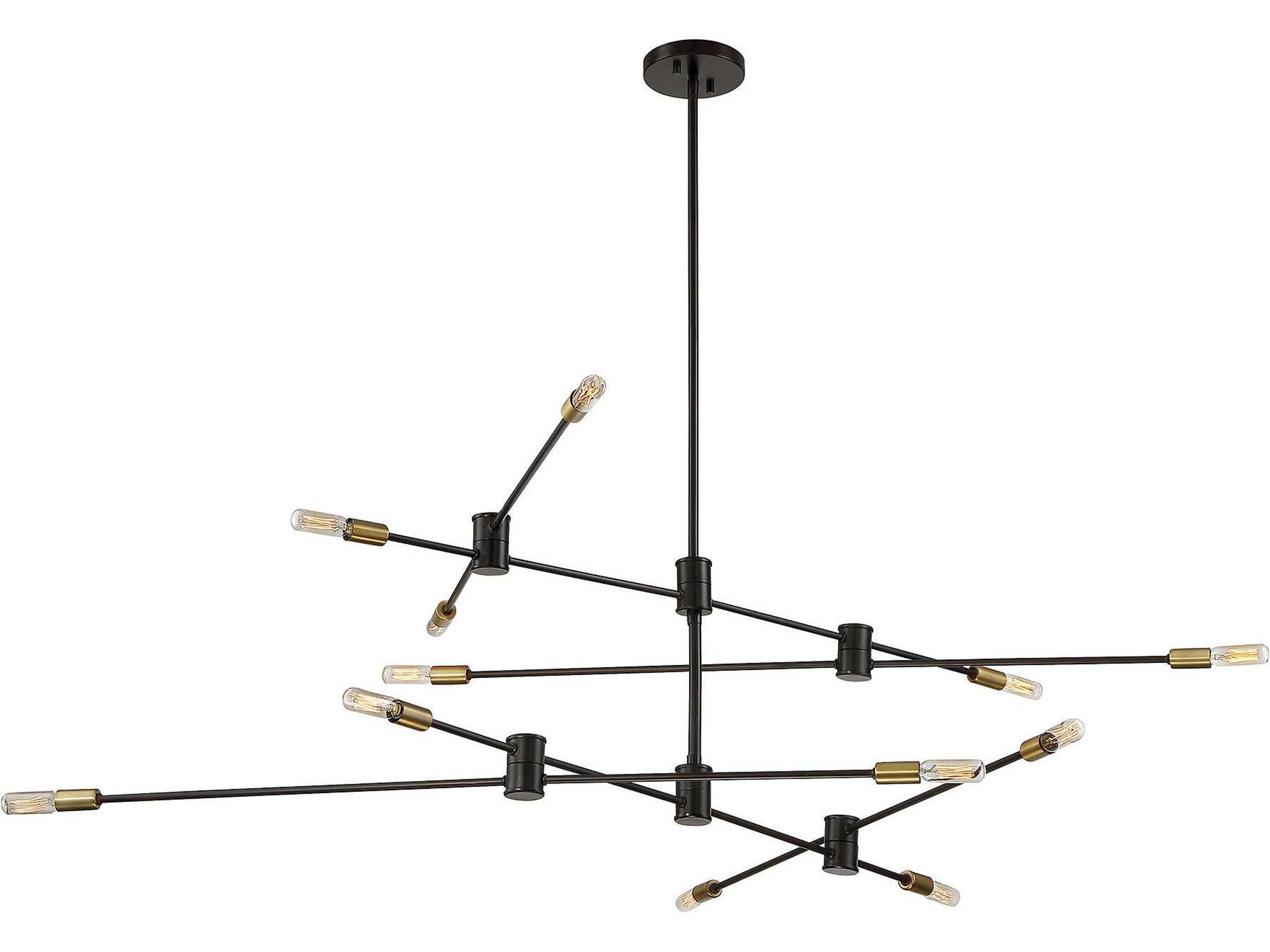 Savoy House Lyrique 12-Light Bronze Brass Pendant