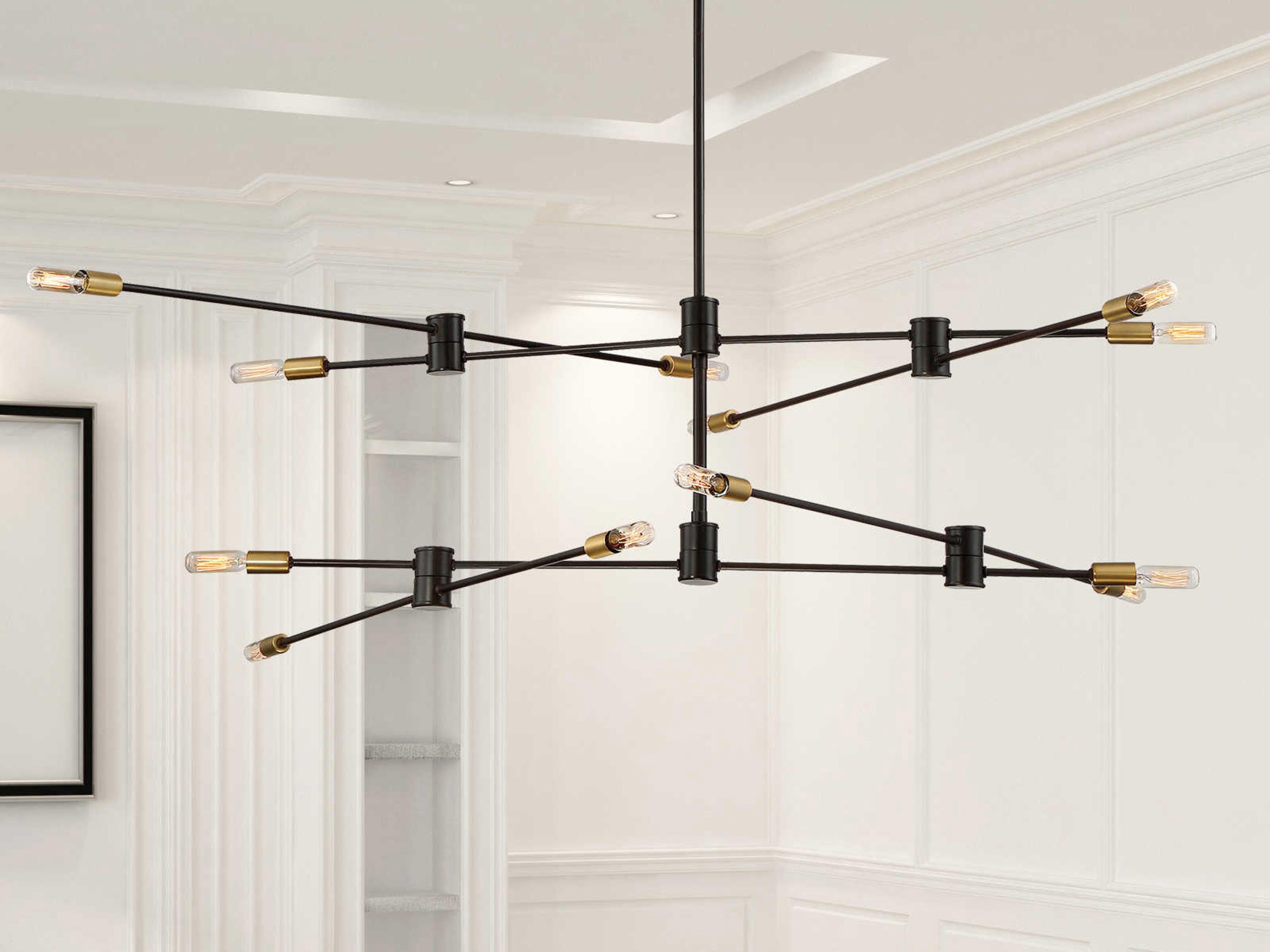 Savoy House Lyrique 12-Light Bronze Brass Pendant