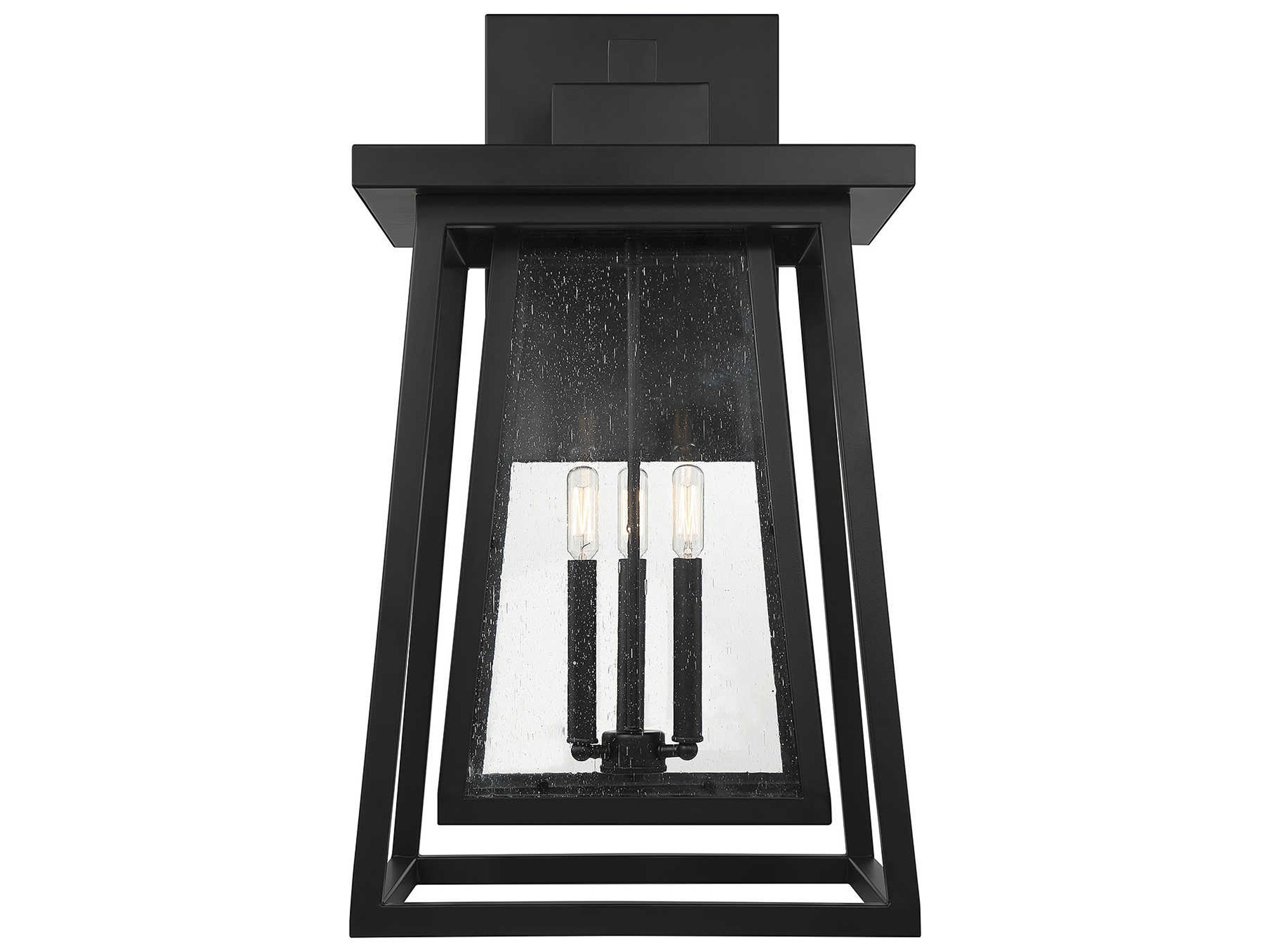 Savoy House Denver 3 - Light Outdoor Wall Light