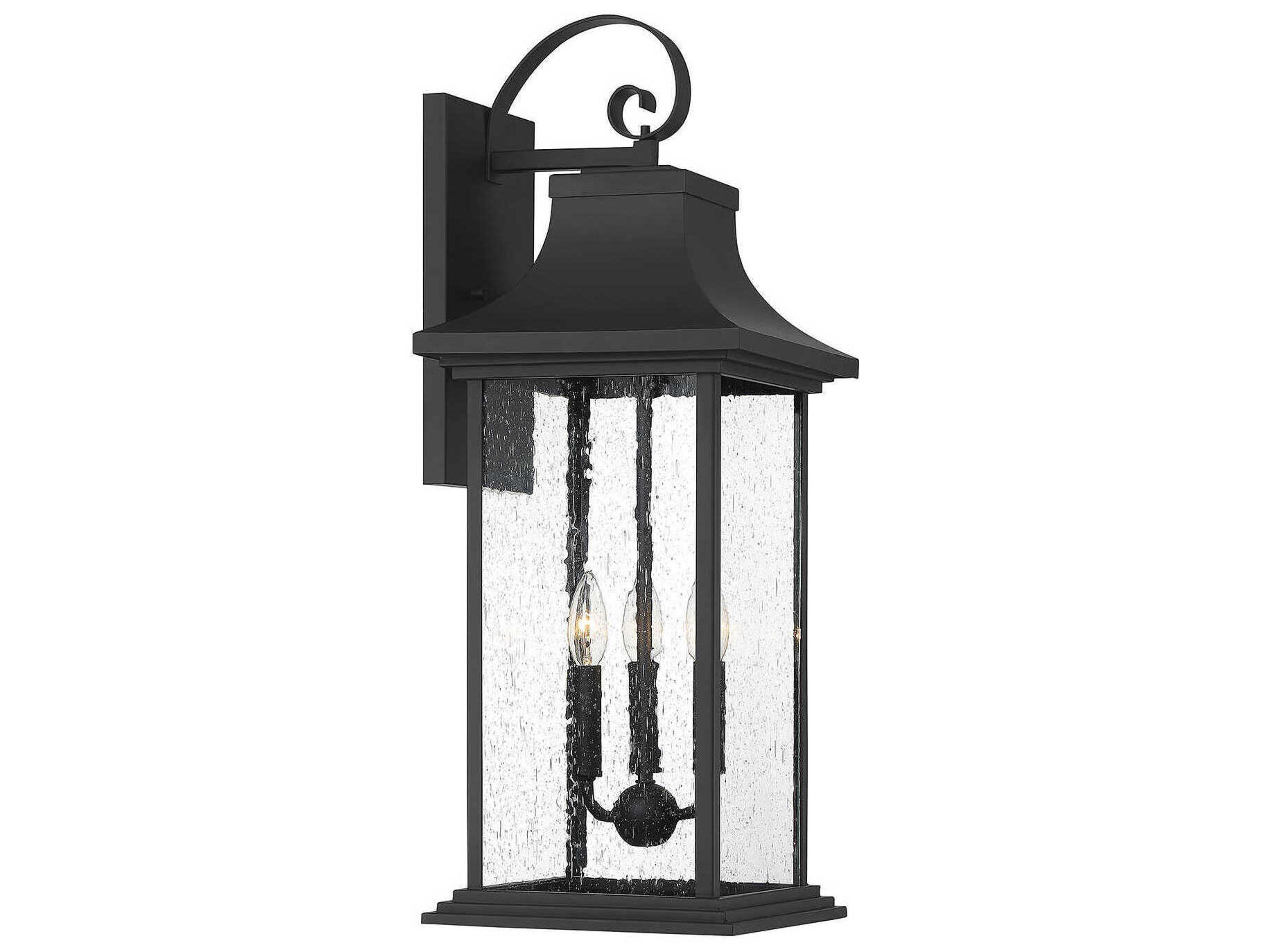 Savoy House Hancock 3 - Light Outdoor Wall Light