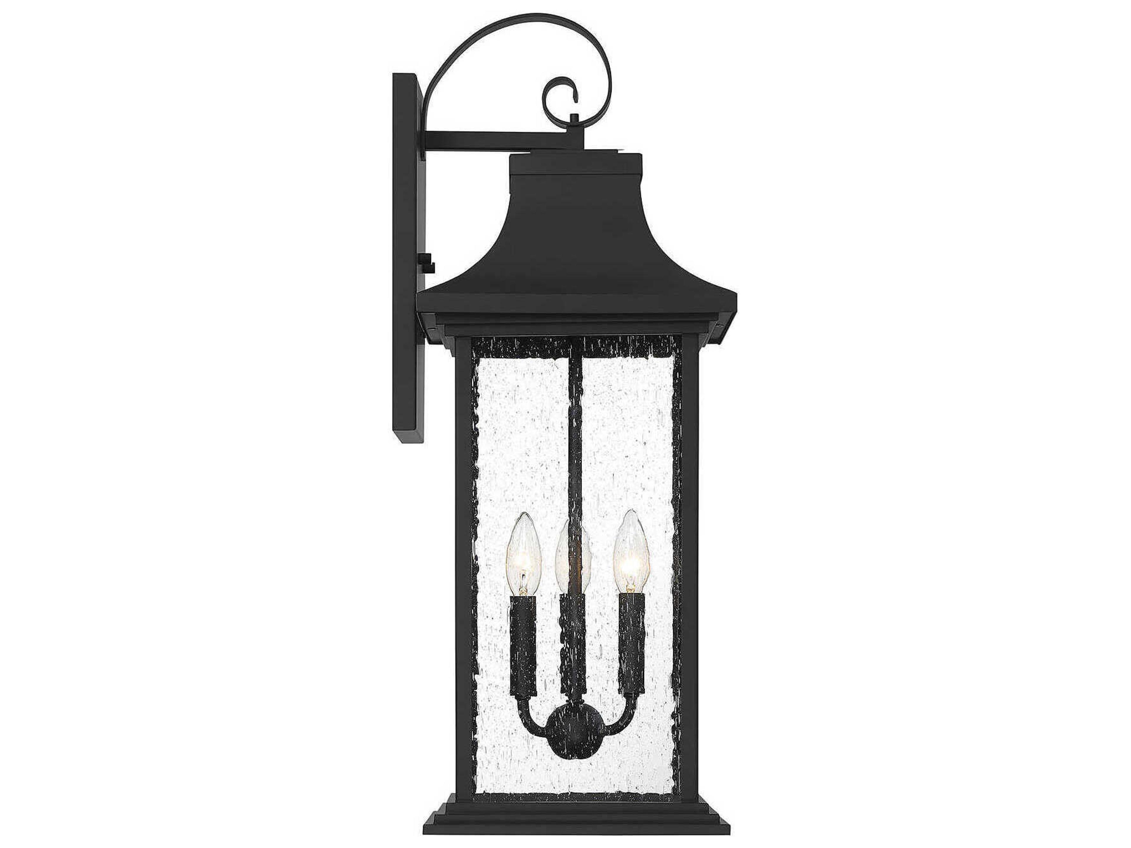 Savoy House Hancock 3 - Light Outdoor Wall Light