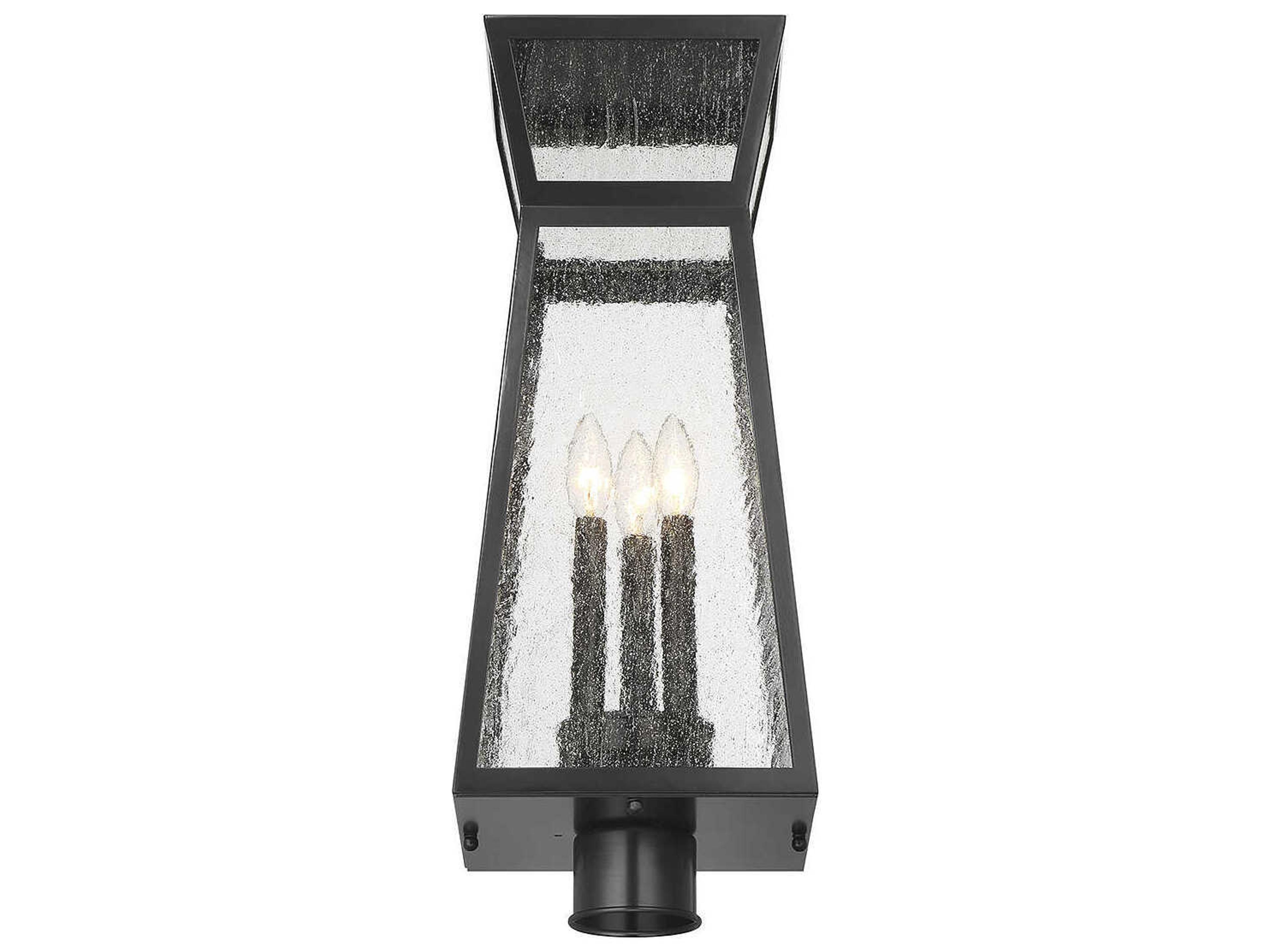 Savoy House Millford 3 - Light Outdoor Post Light