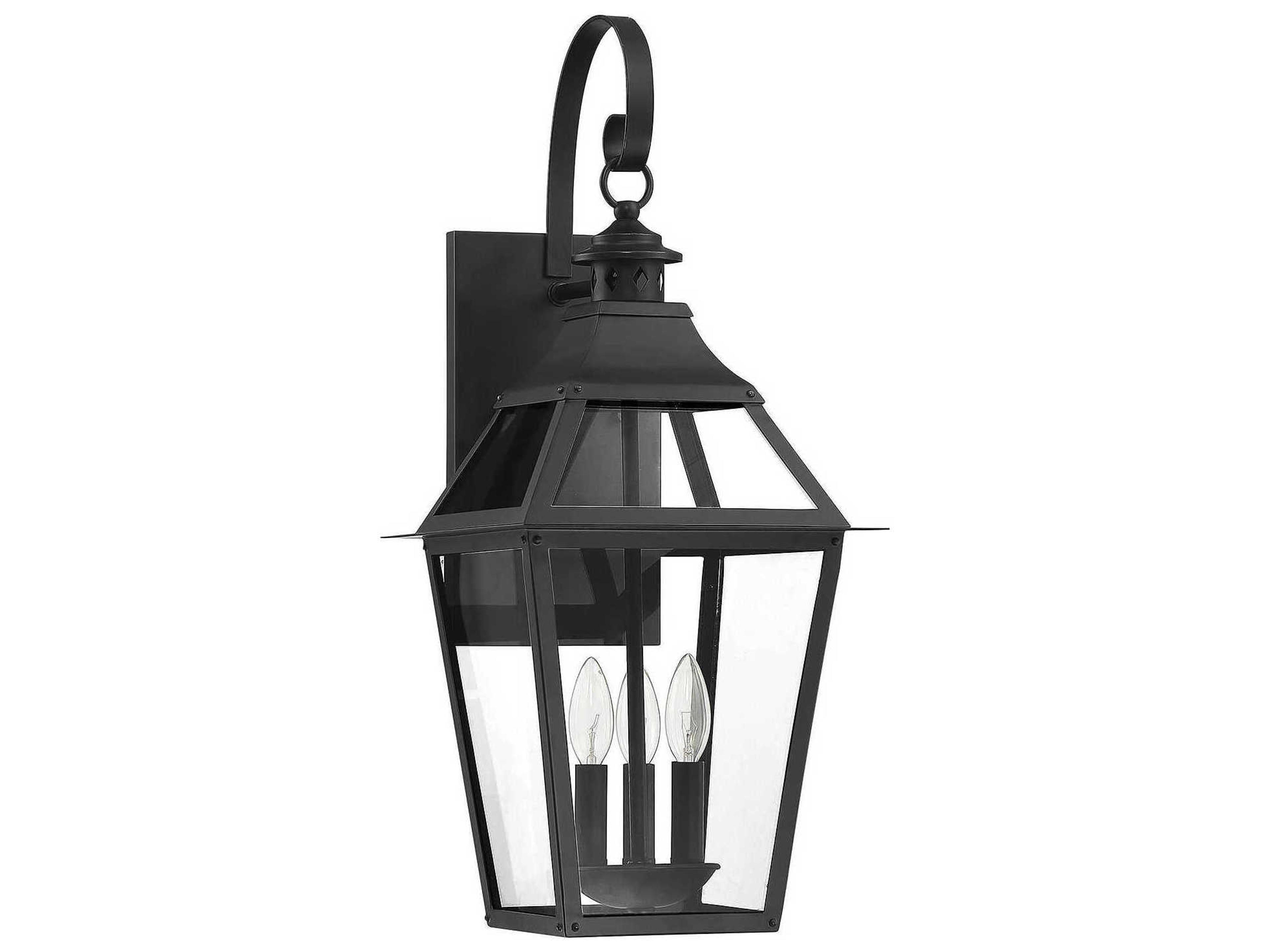 Savoy House Jackson 3 - Light Outdoor Wall Light