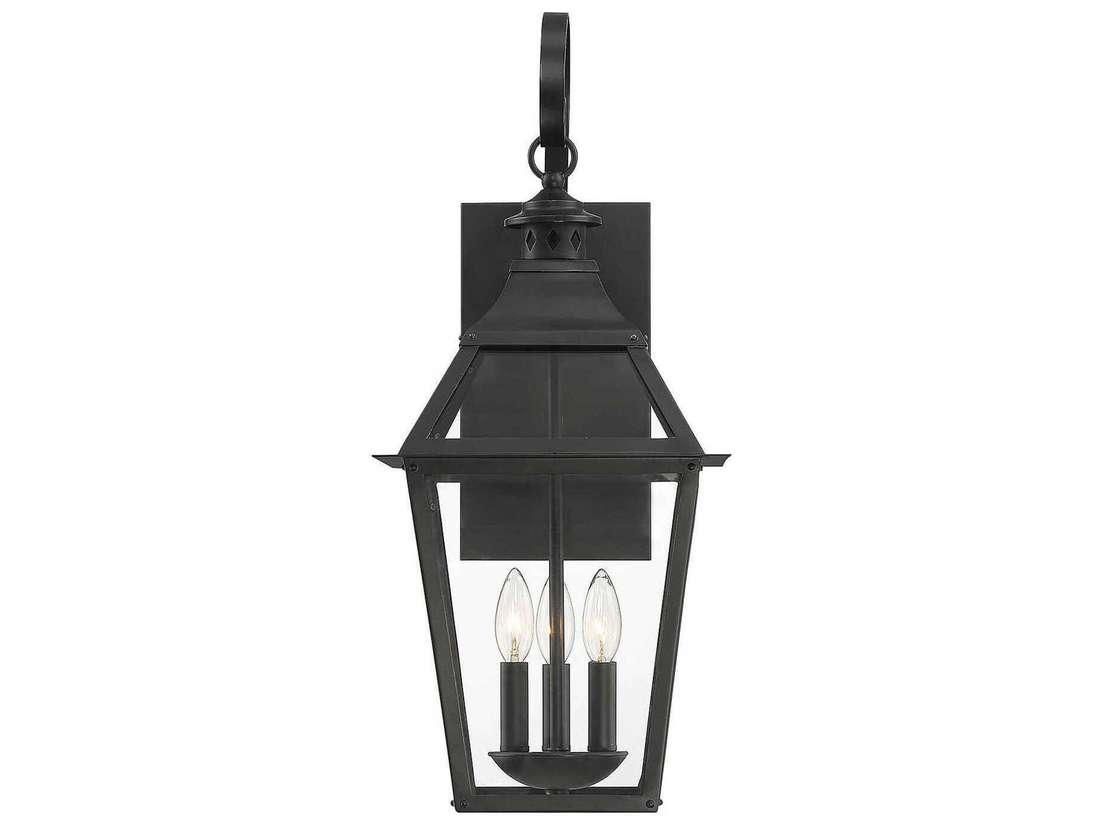 Savoy House Jackson 3 - Light Outdoor Wall Light