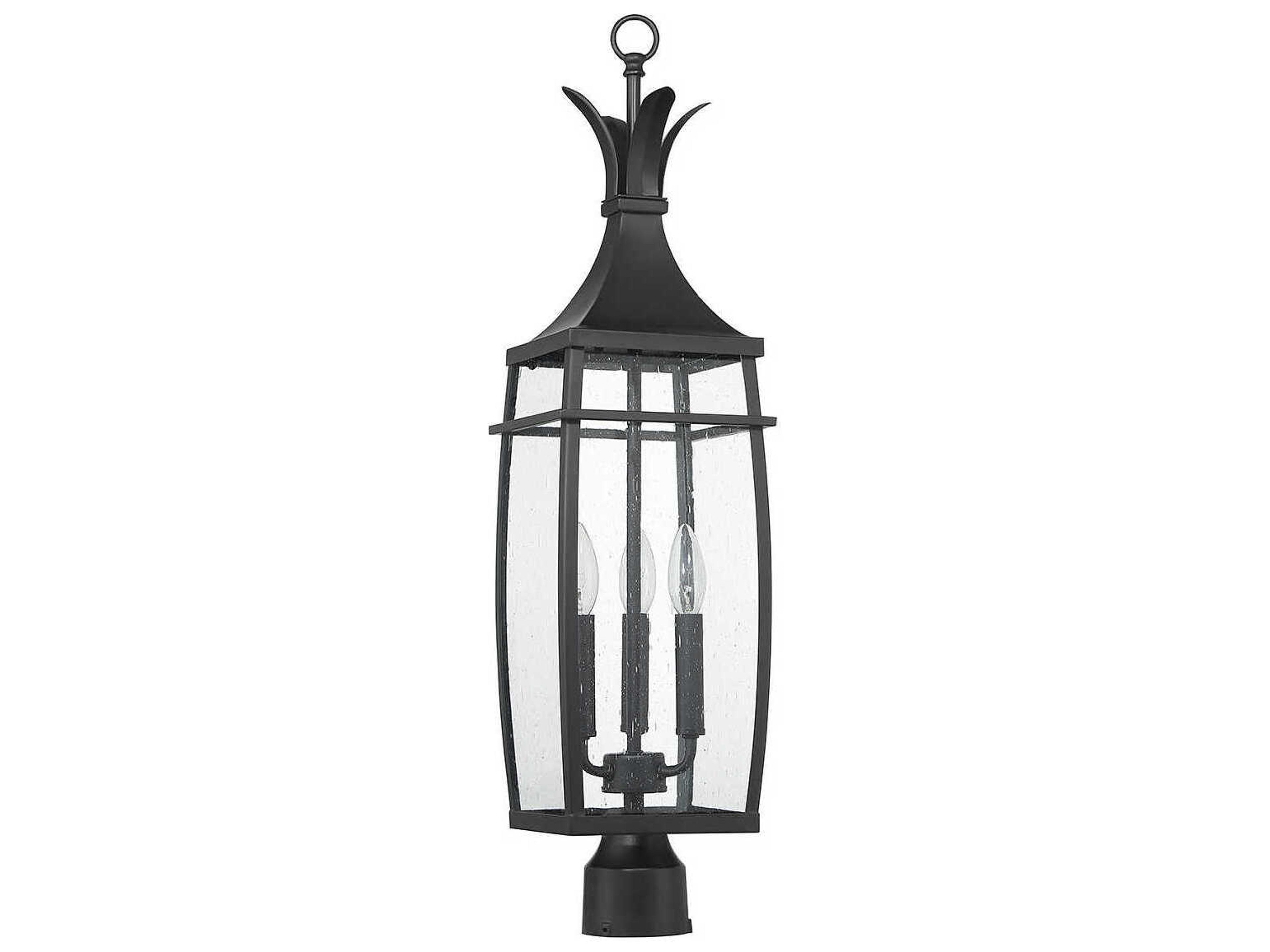 Savoy House Montpelier 3 - Light Outdoor Post Light