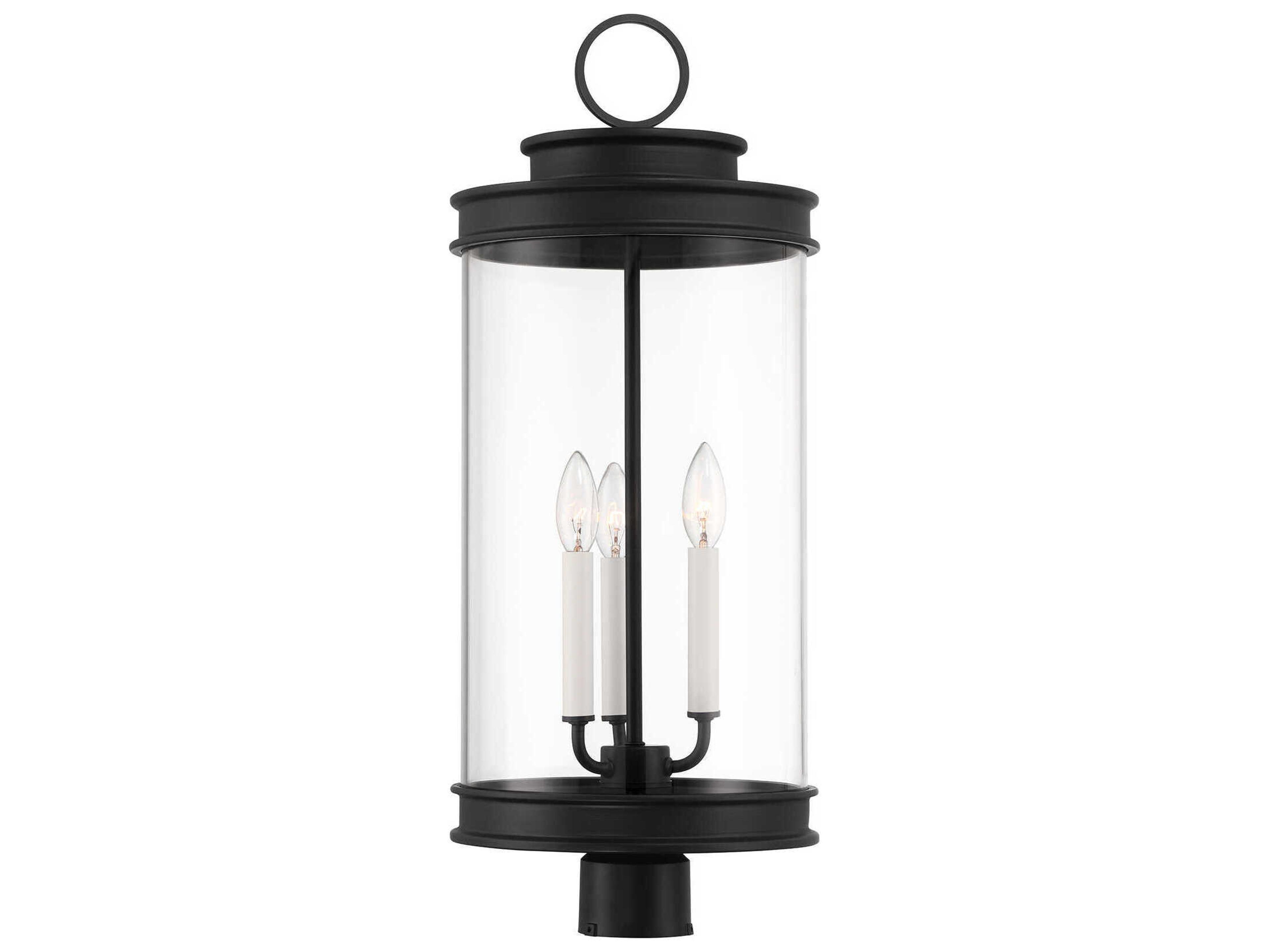 Englewood 3-Light Outdoor Post Light