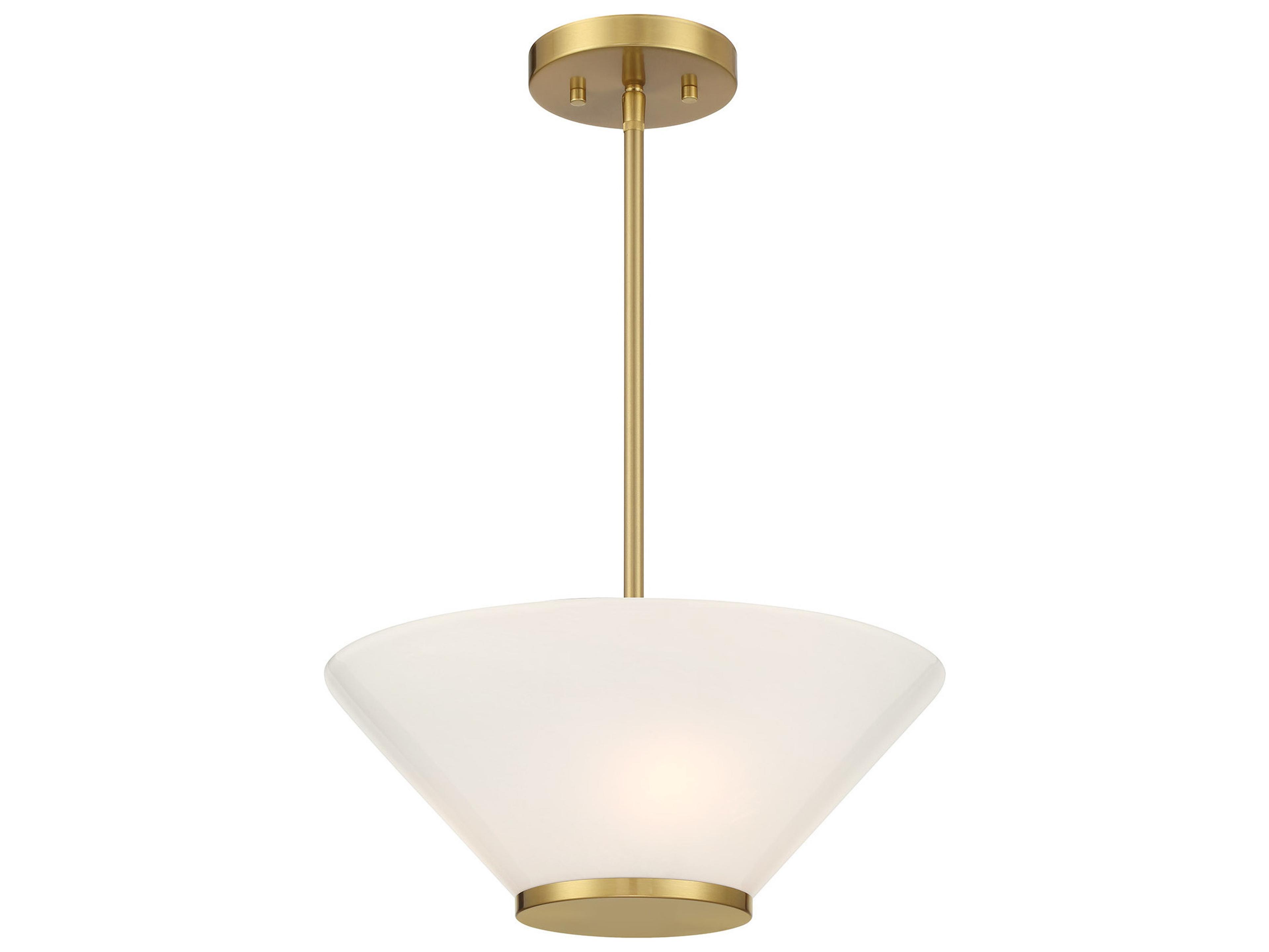 Savoy House Blair 3-Light Warm Brass Pendant