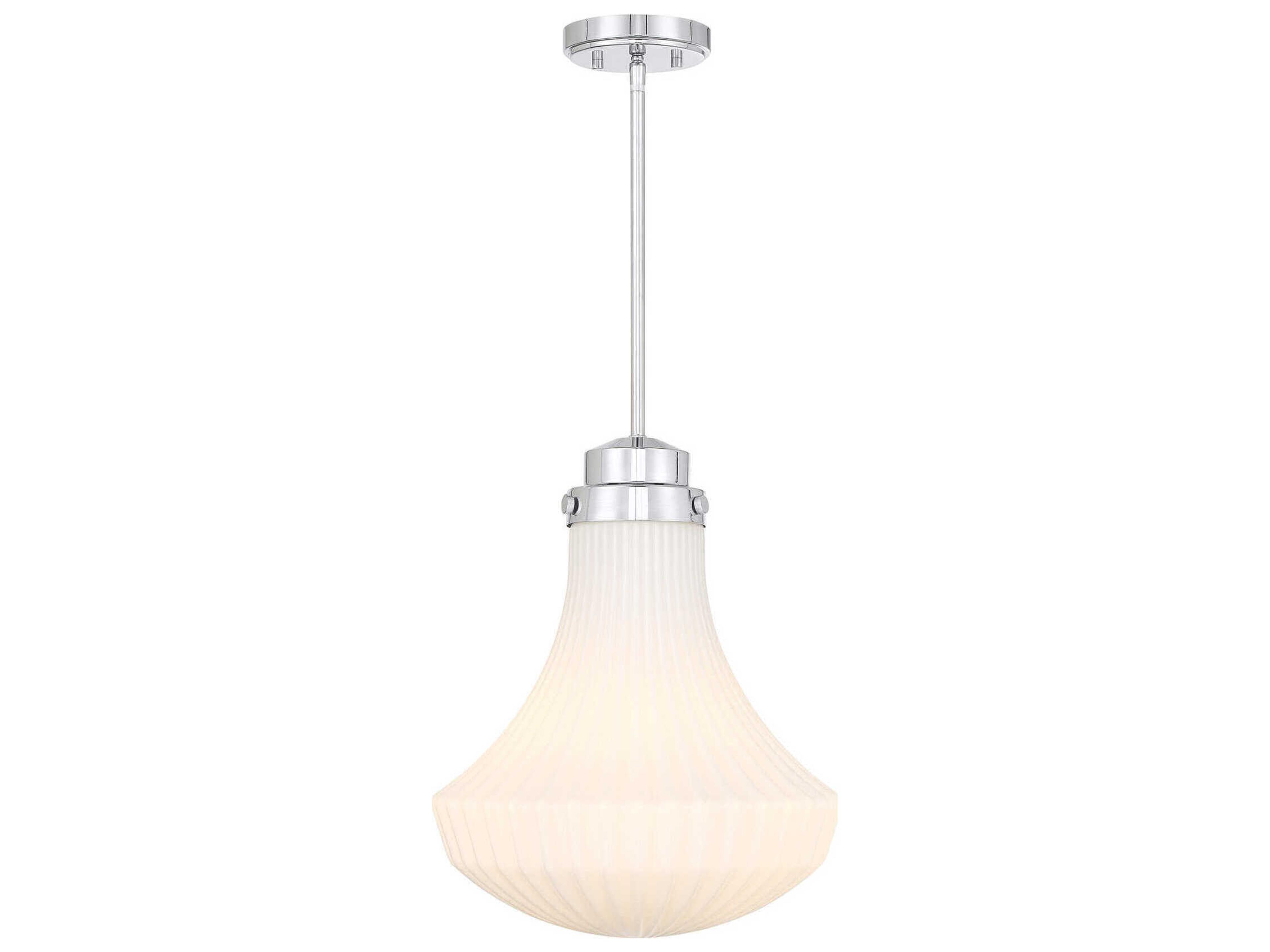 Bartlet 1-Light Polished Chrome Pendant