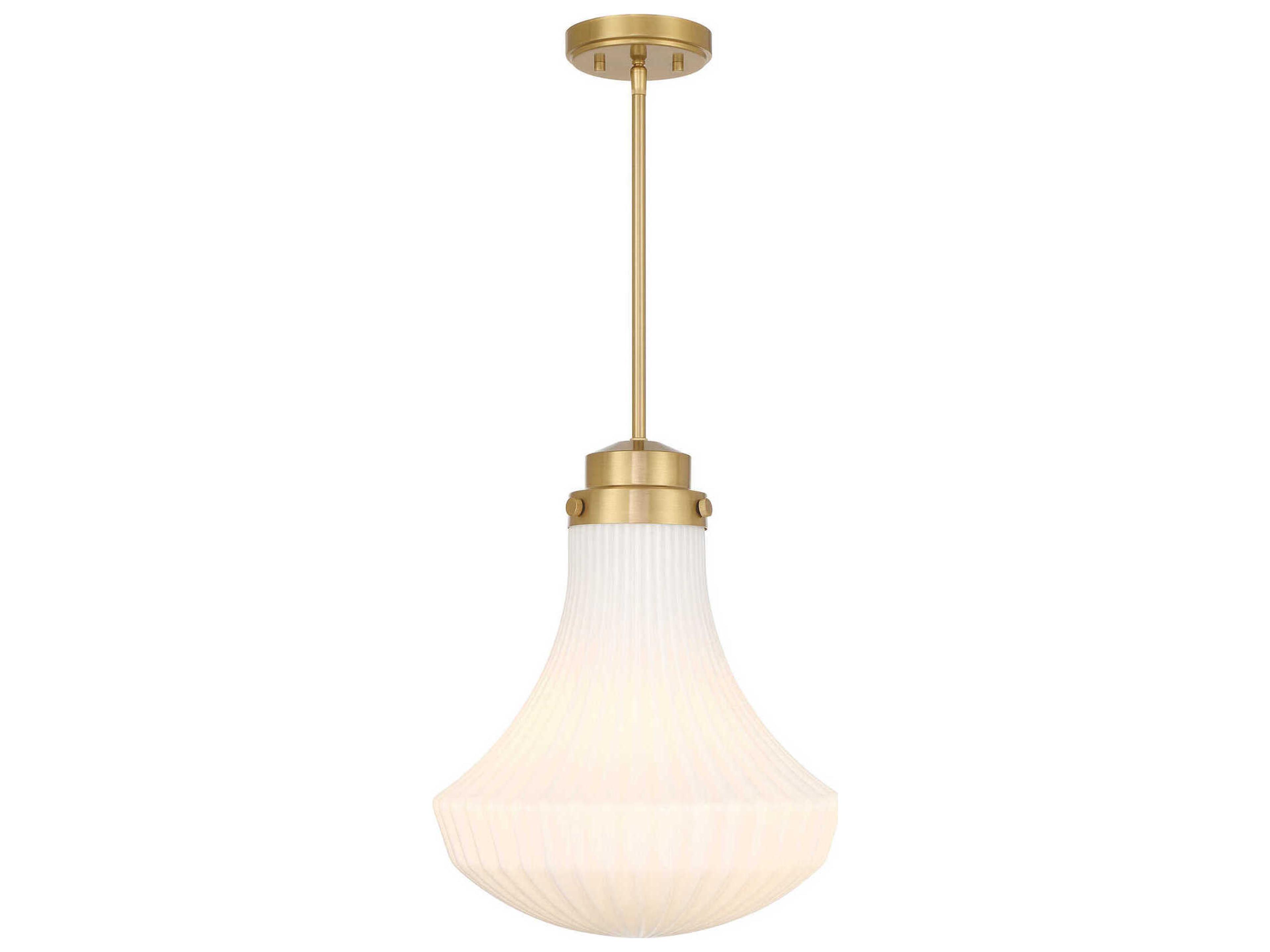 Bartlet 1-Light Warm Brass Pendant