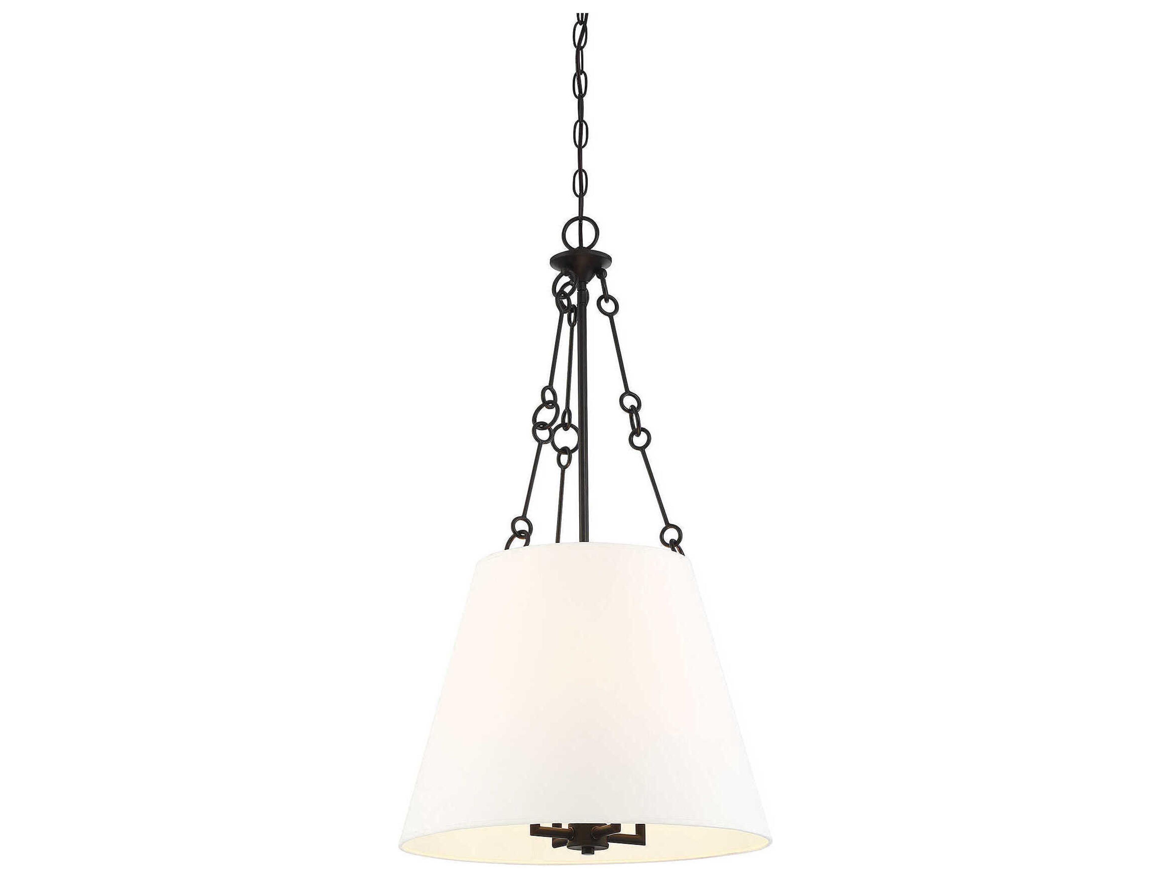 Savoy House Austin 4-Light English Bronze Empire Chandelier