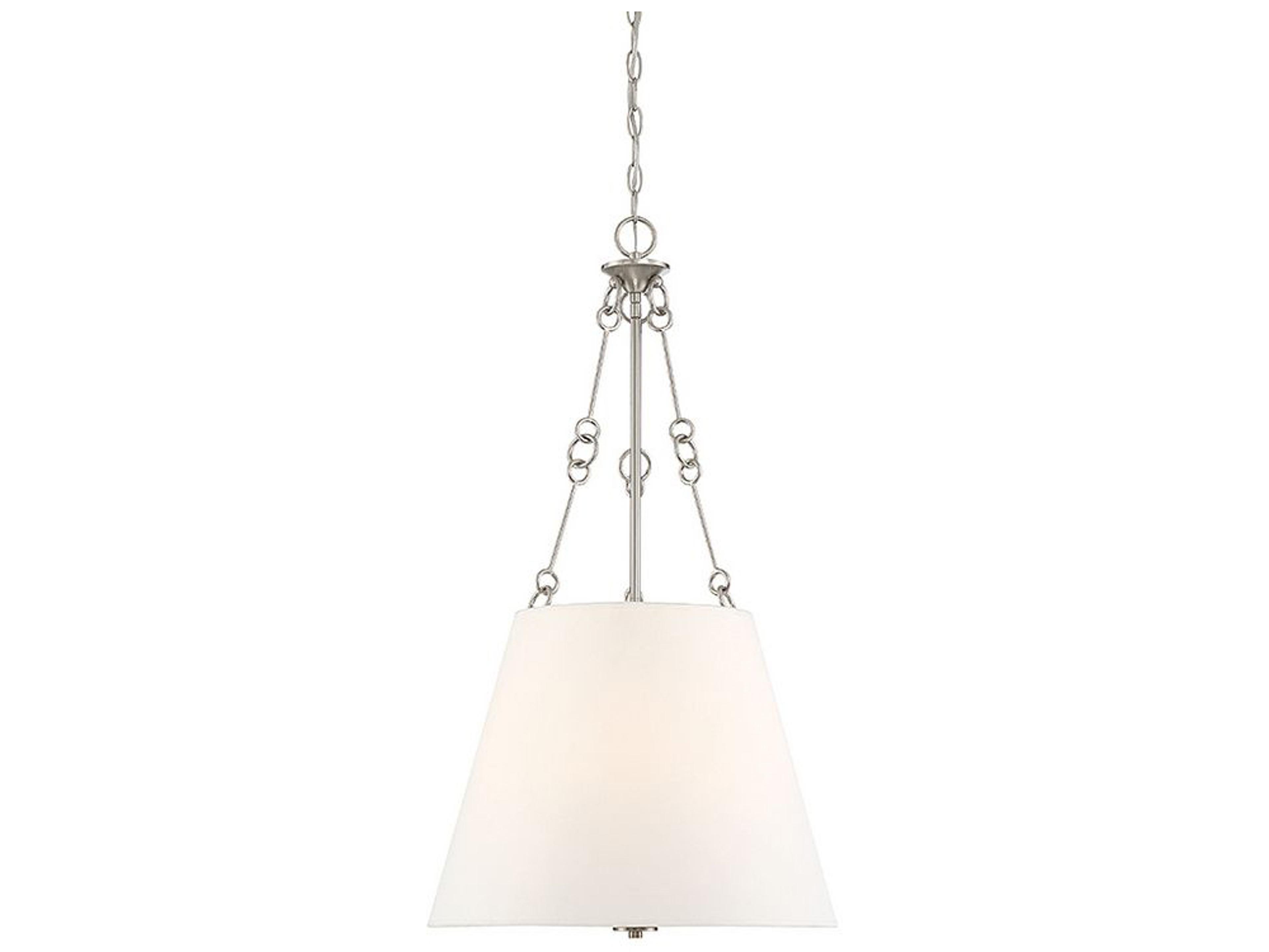 Austin 4-Light Satin Nickel Empire Chandelier