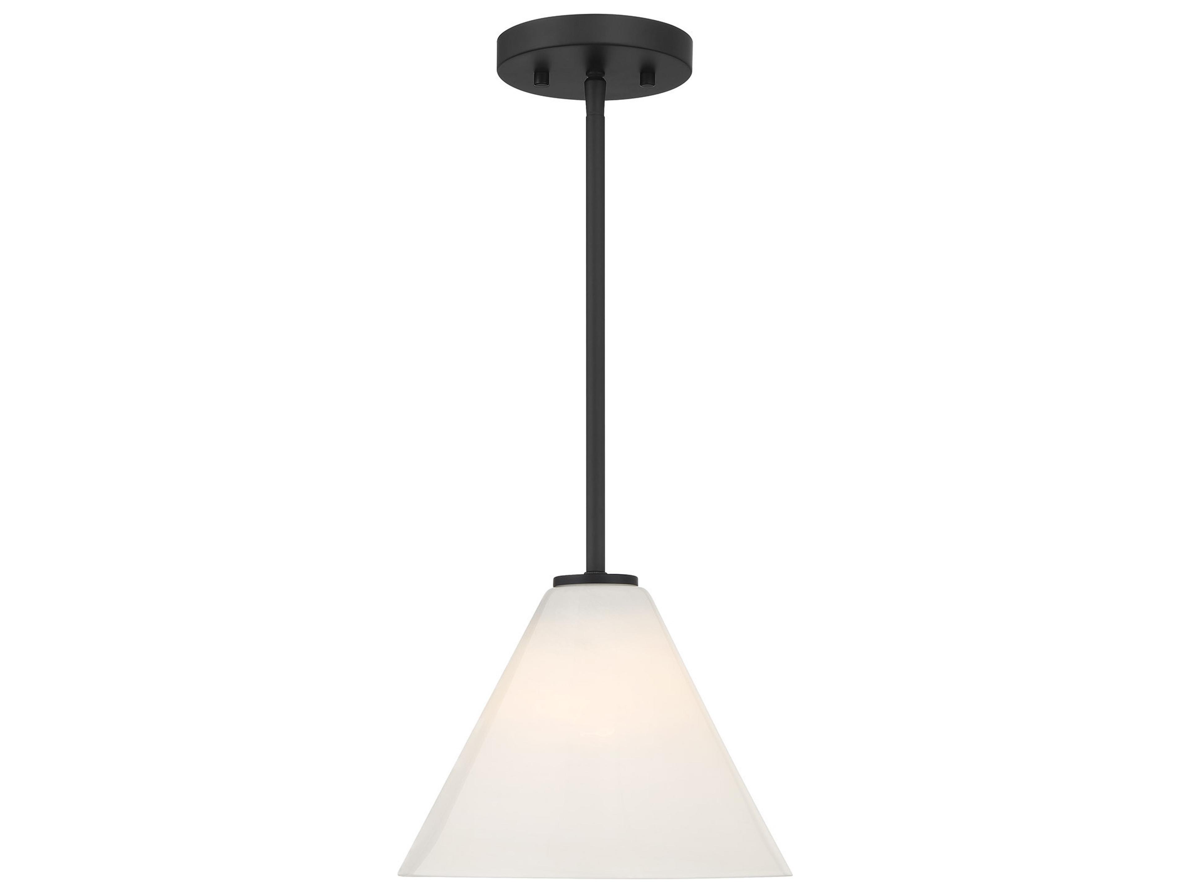 Blair 1-Light Matte Black Mini Pendant