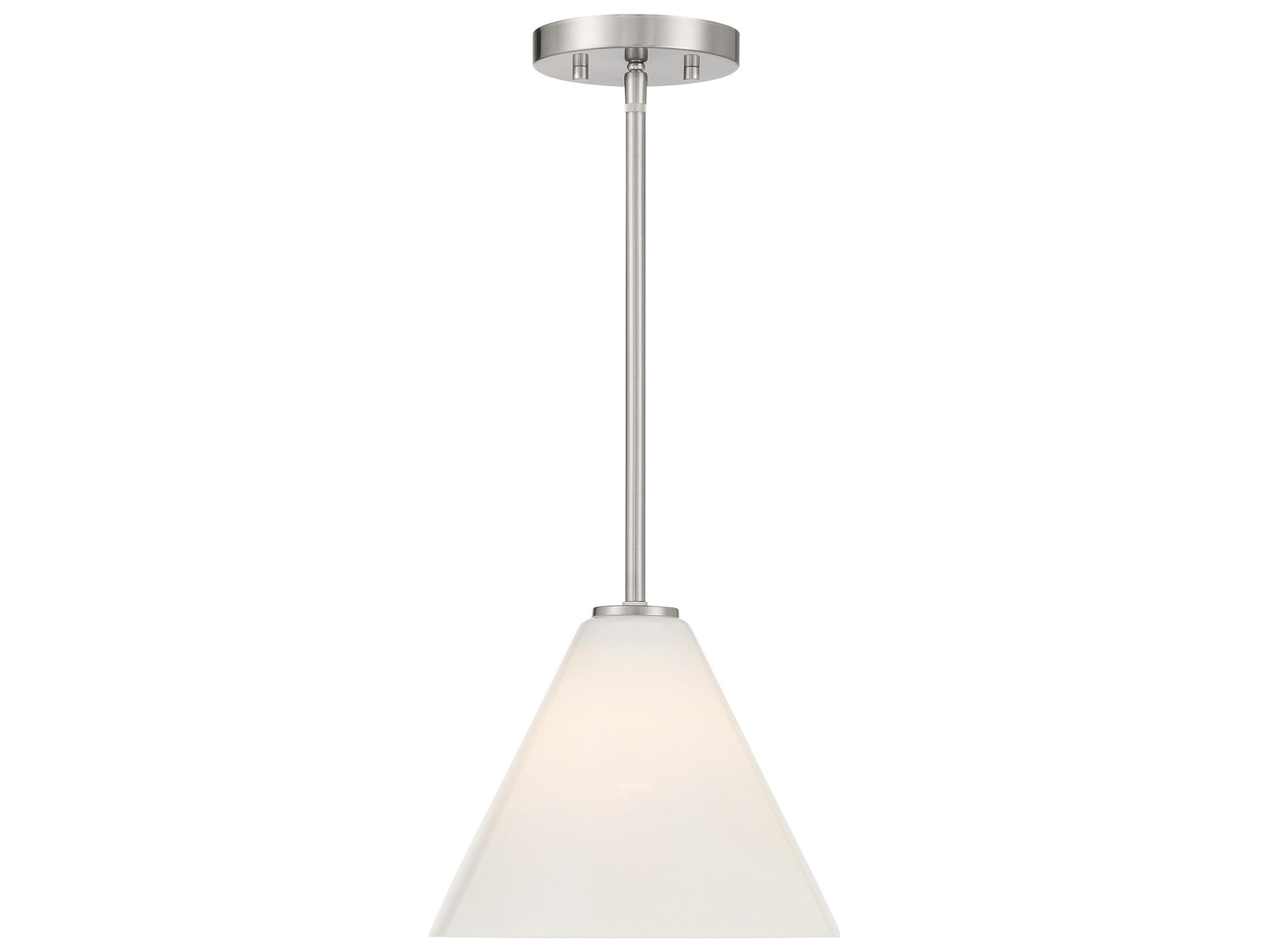 Blair 1-Light Satin Nickel Mini Pendant