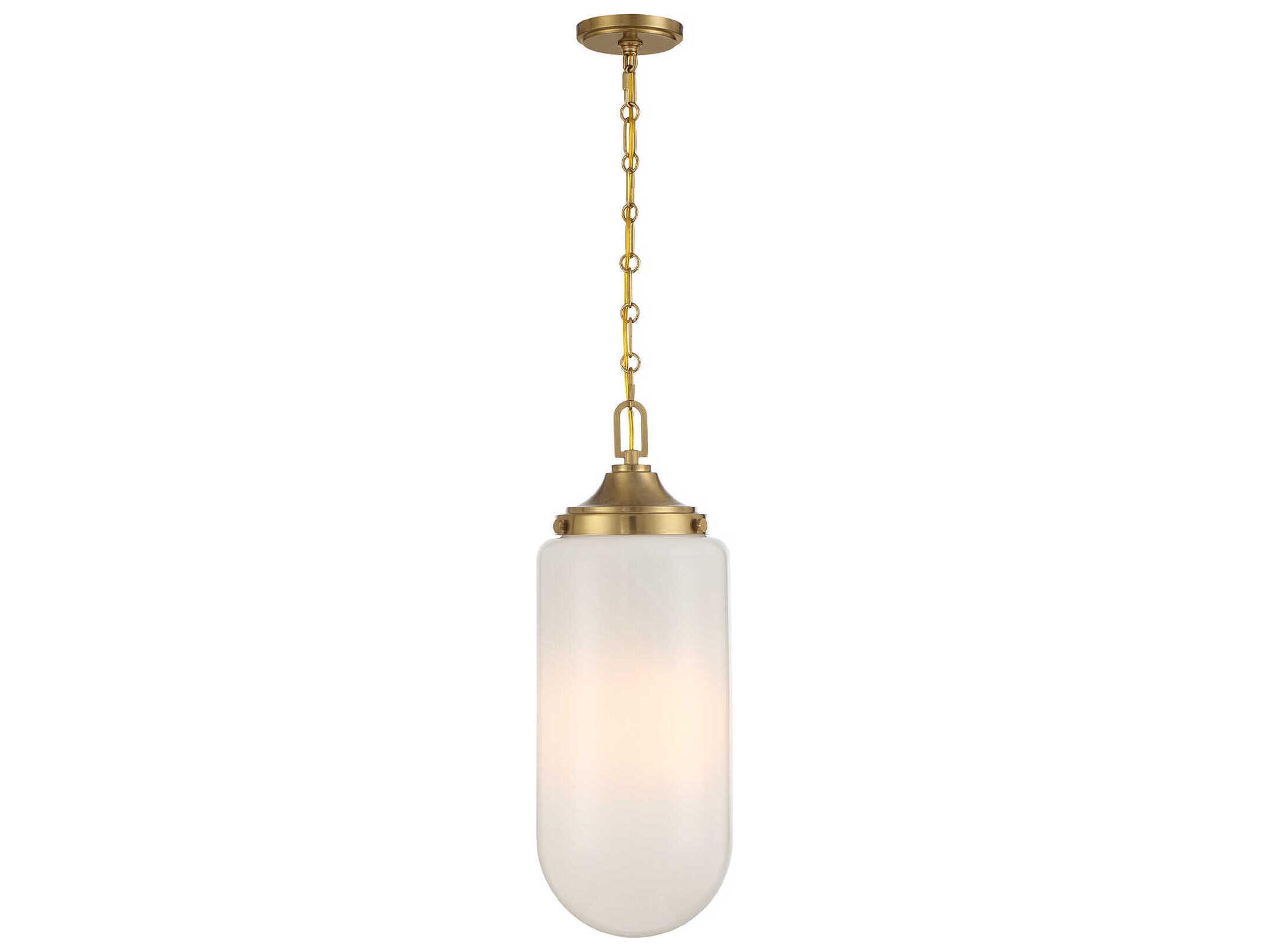 Bryant 3-Light Warm Brass Mini Pendant