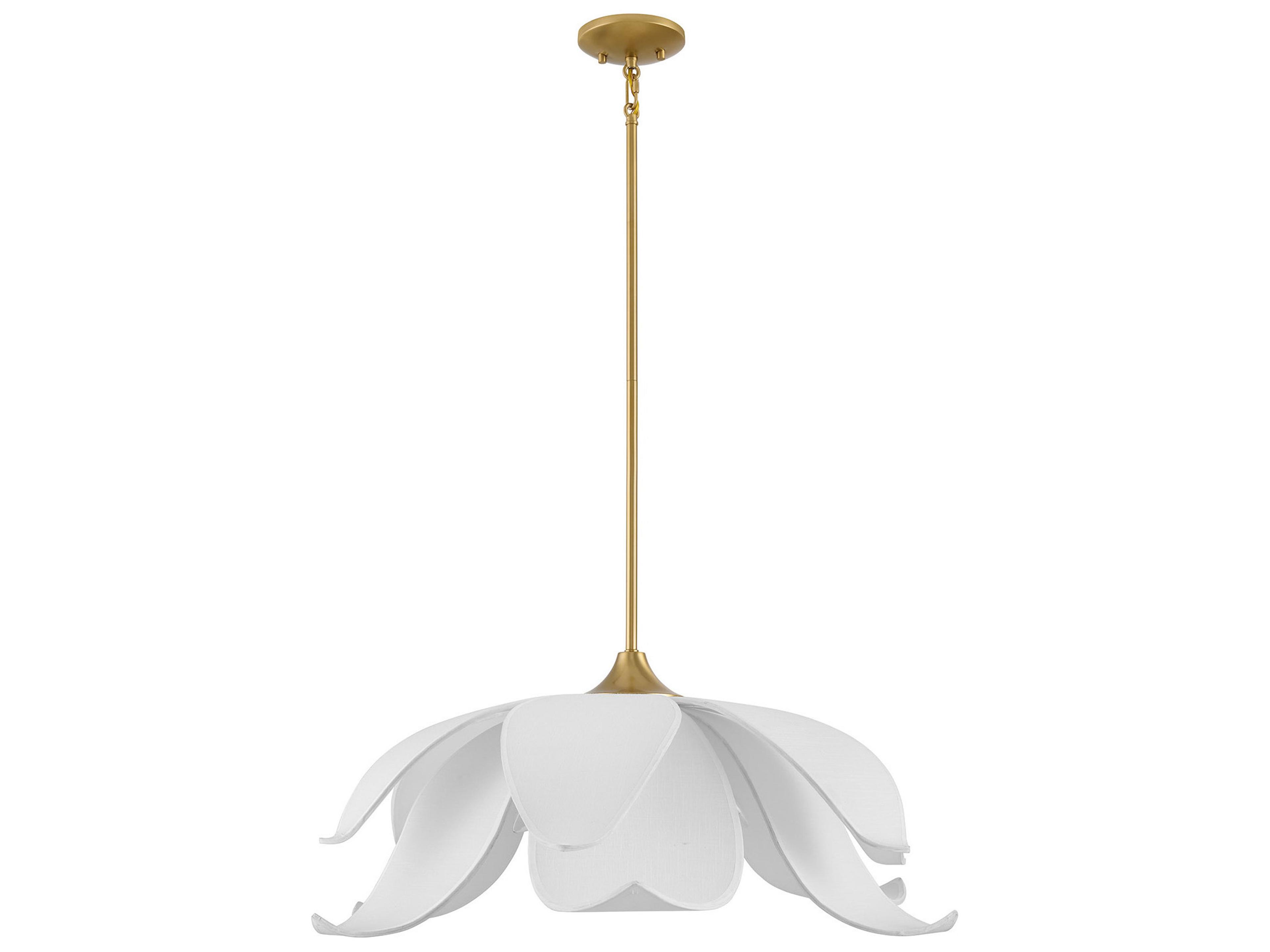 Savoy House Elsie 6-Light Warm Brass Pendant